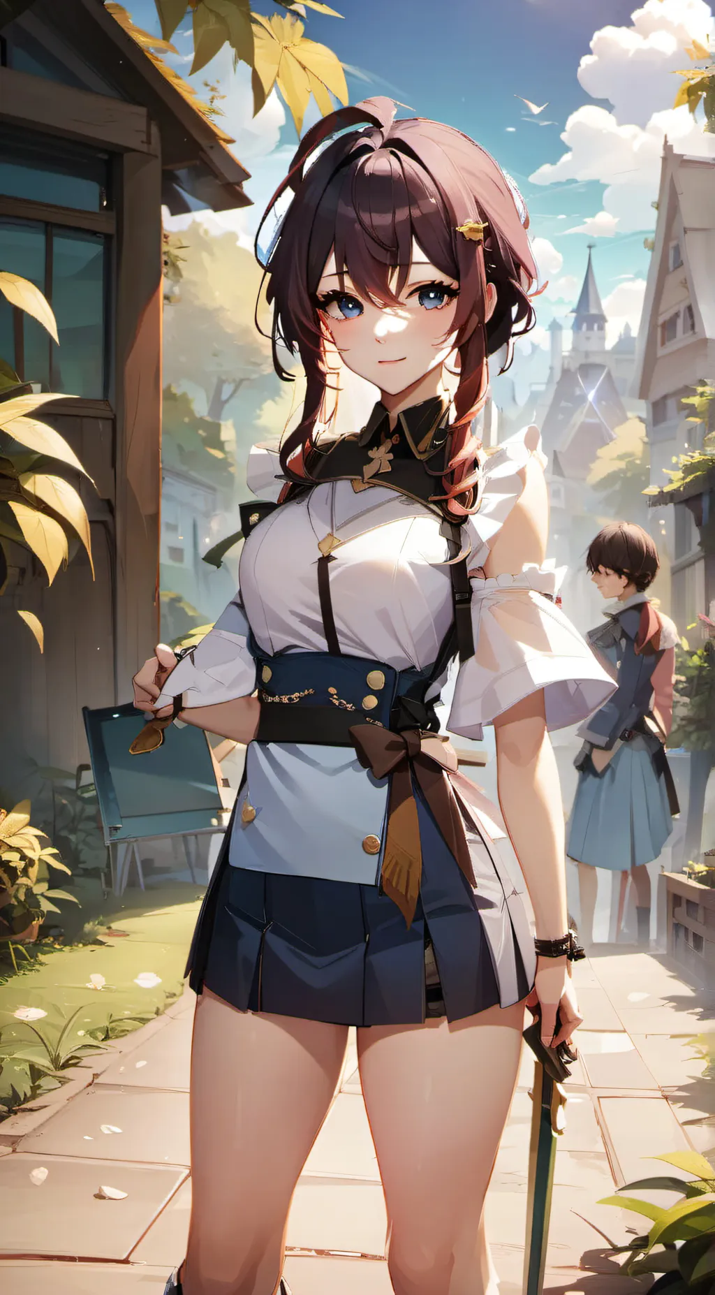 ai character: Chrie  background