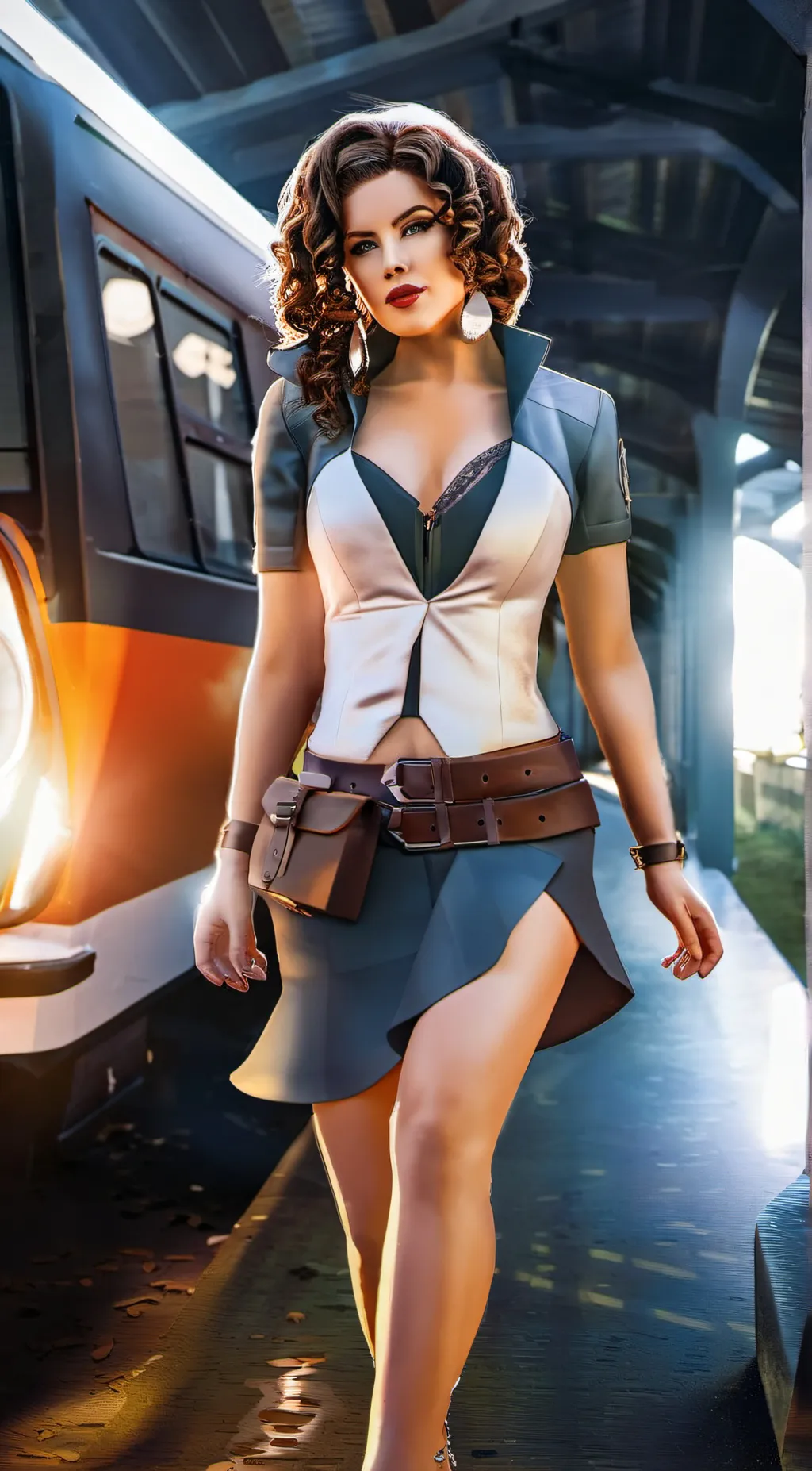 ai character: Fiona  background