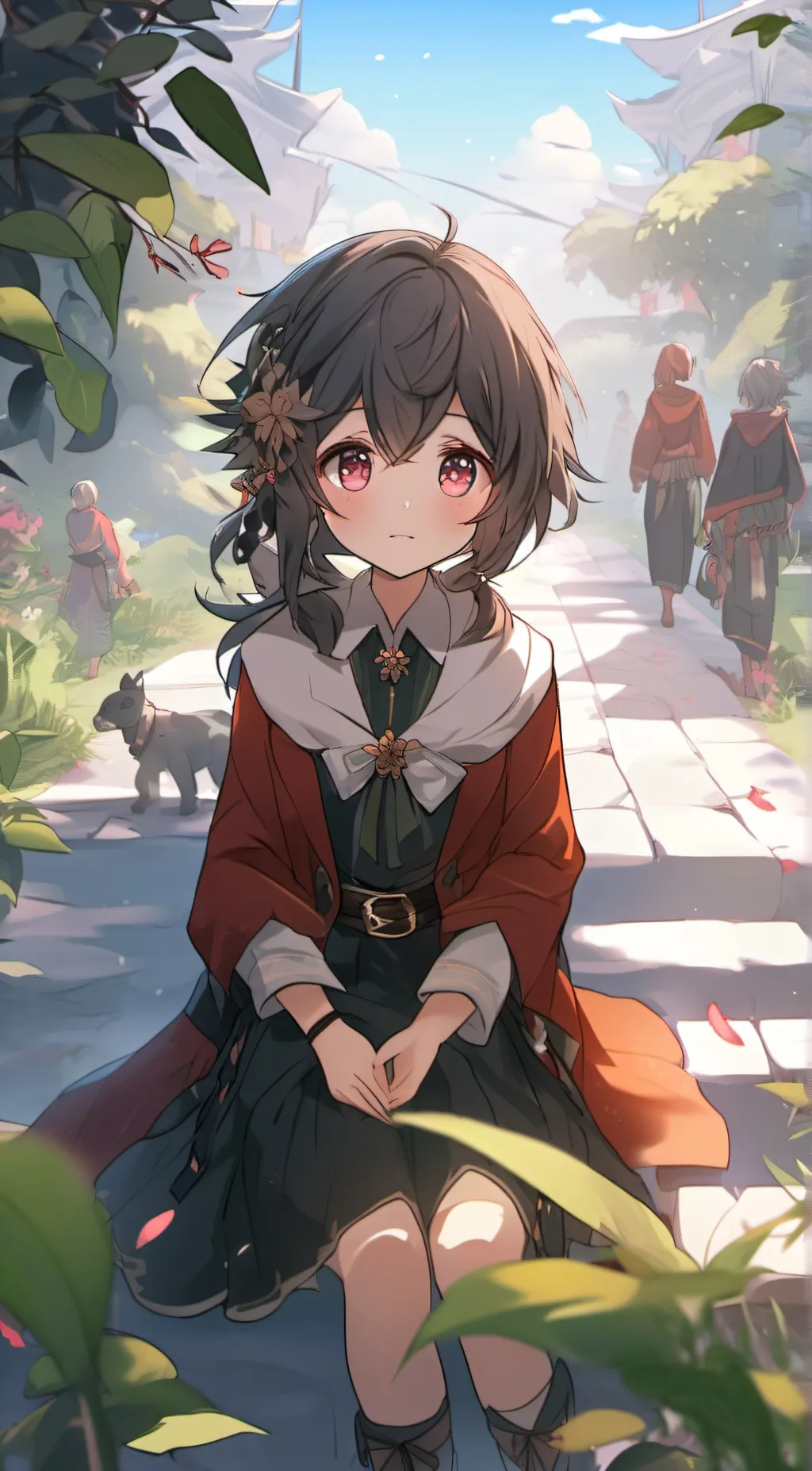 ai character: Aria background