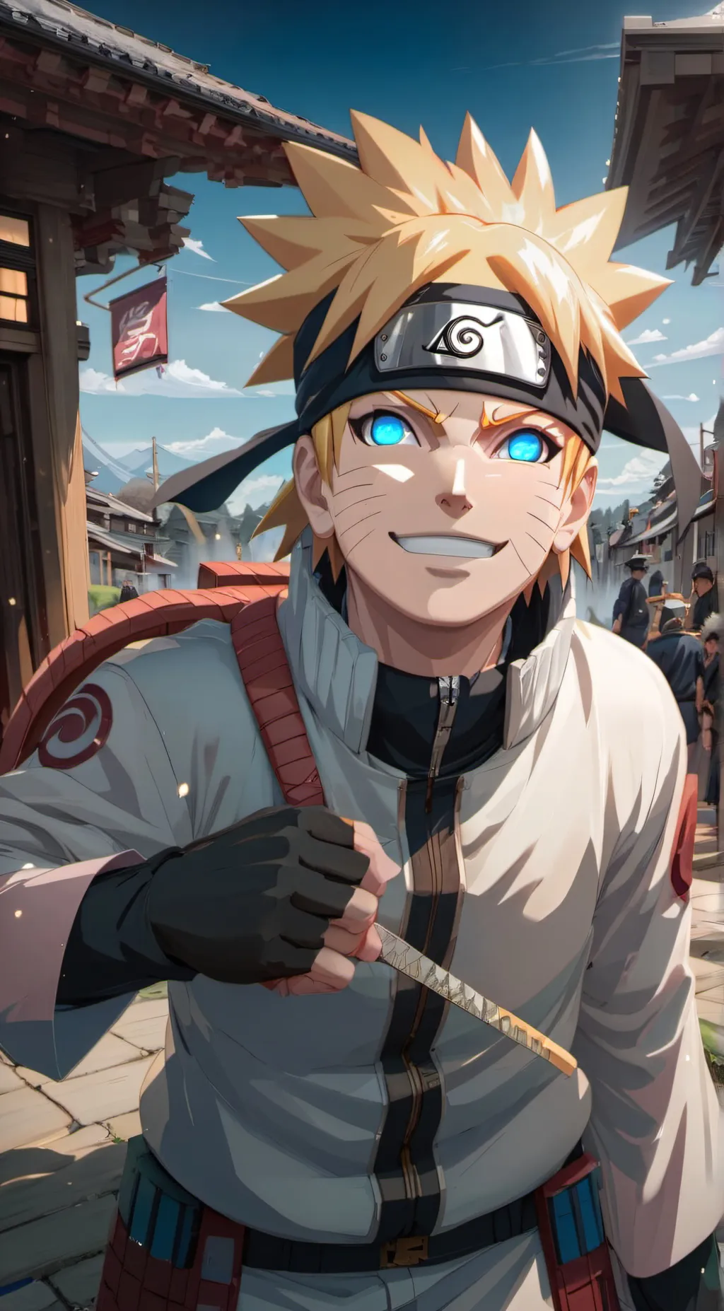 ai character: naruto background