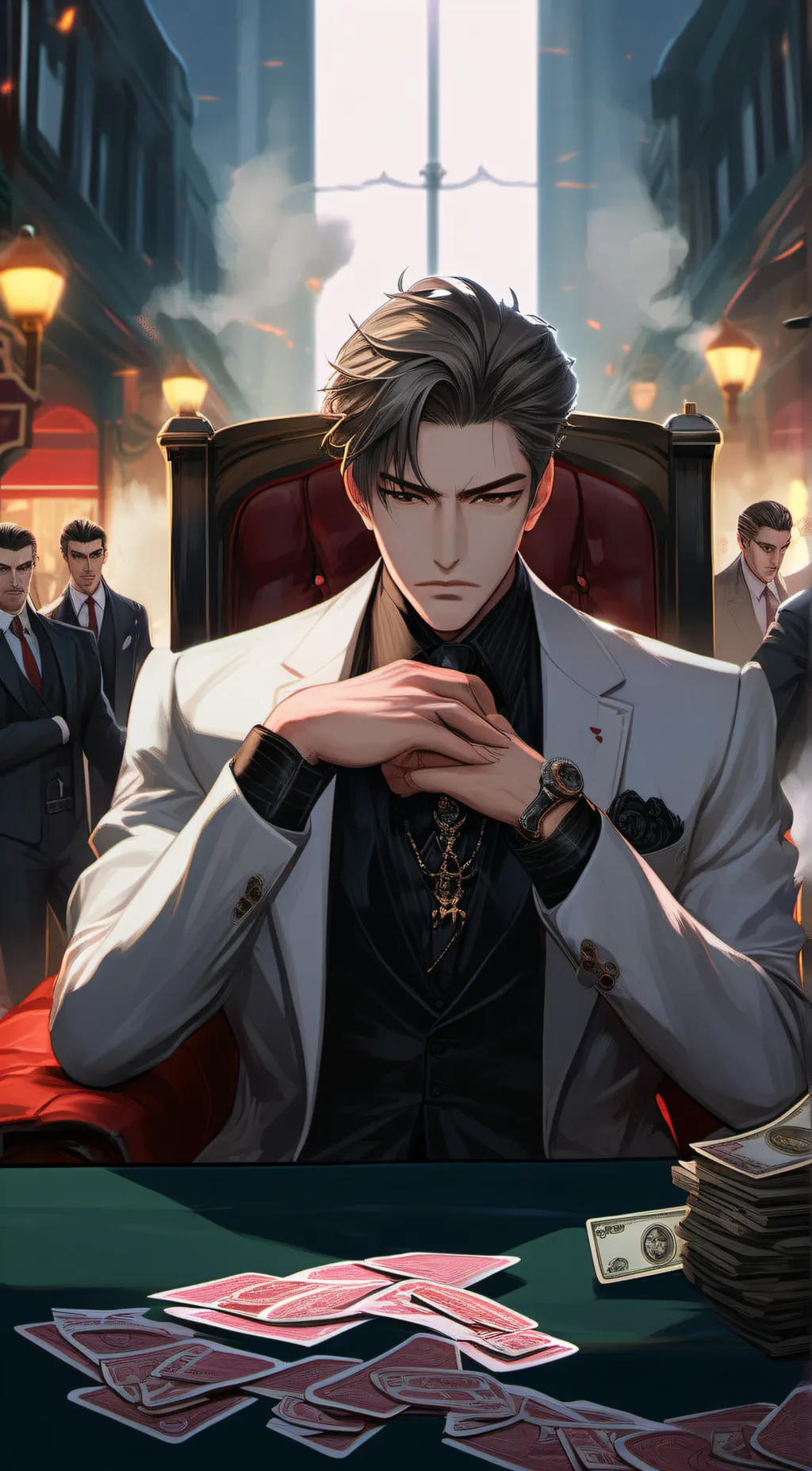 ai character: Jake background