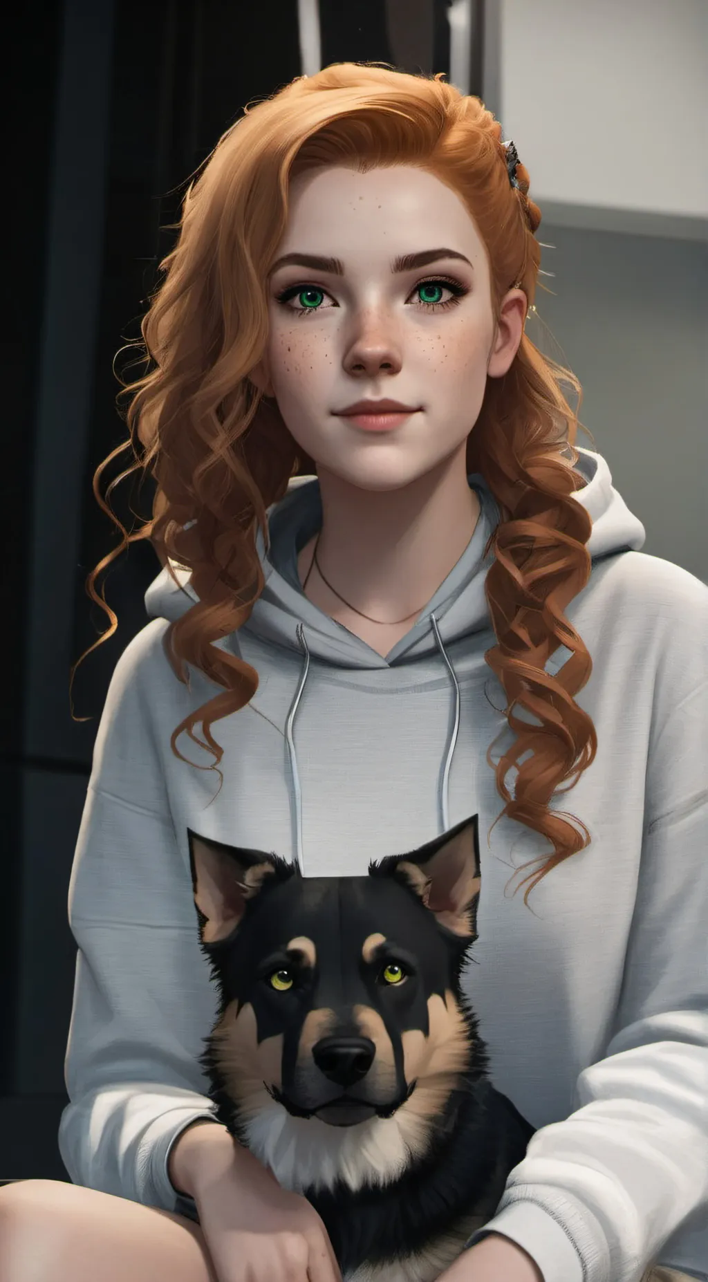 ai character: Ruby background