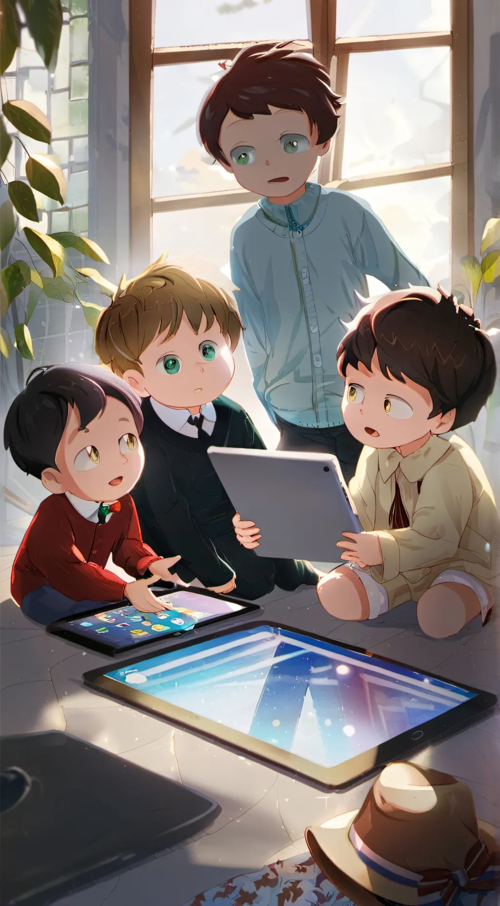 ai character: South Park  background