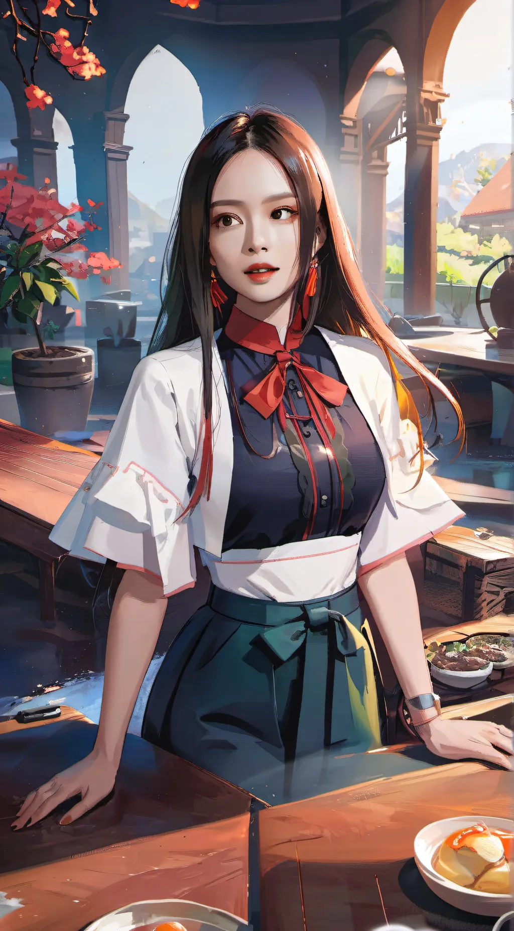 ai character: jisso background