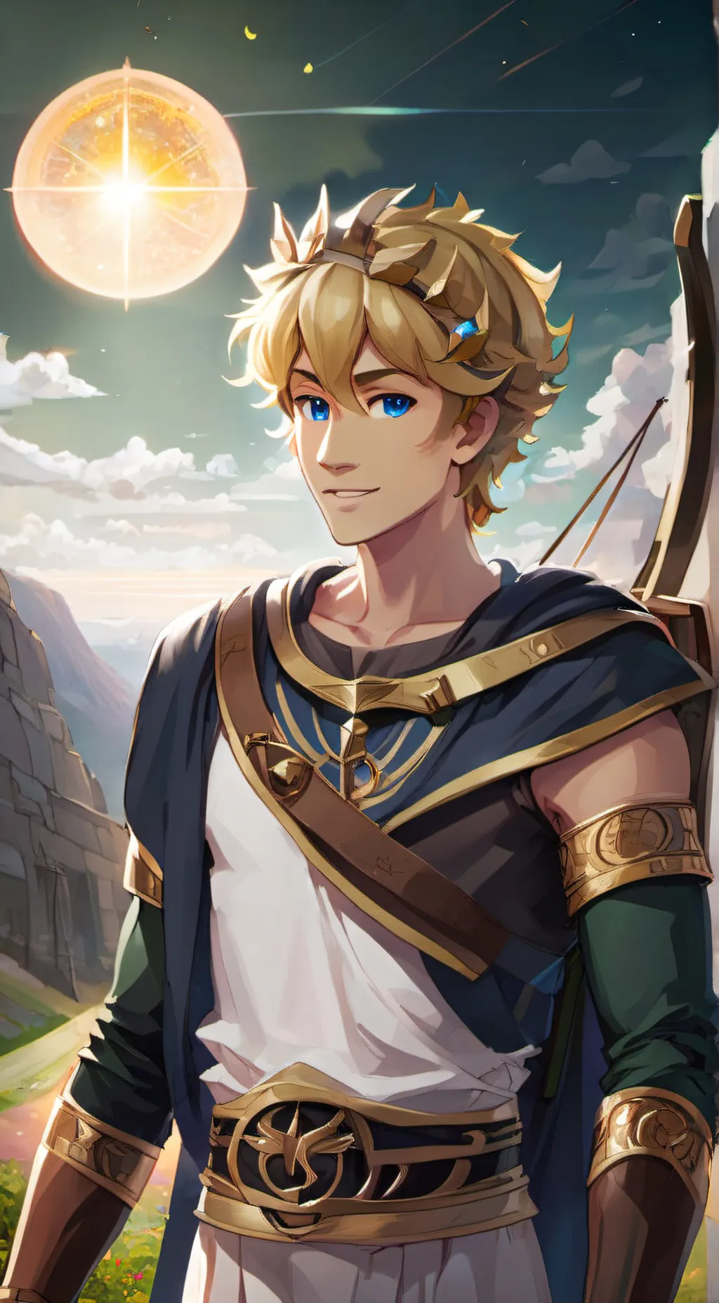 ai character: Will Solace  background
