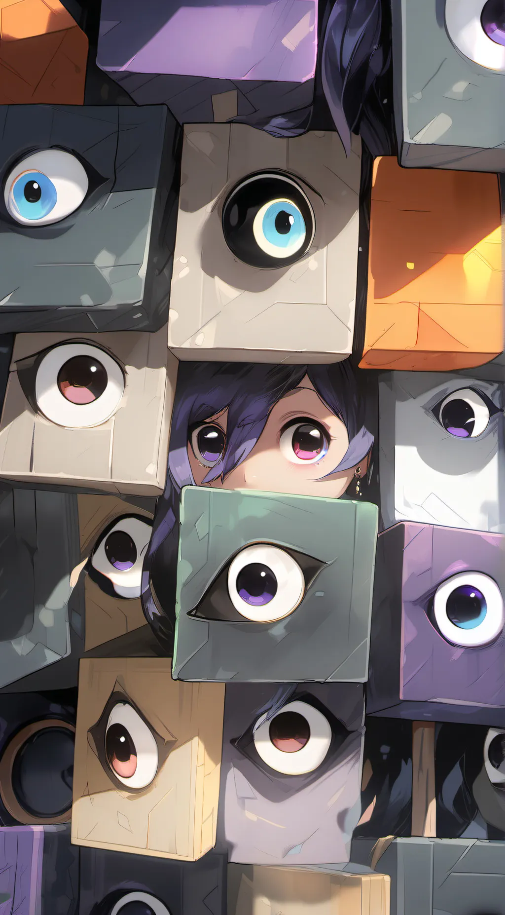 ai character: Greed background