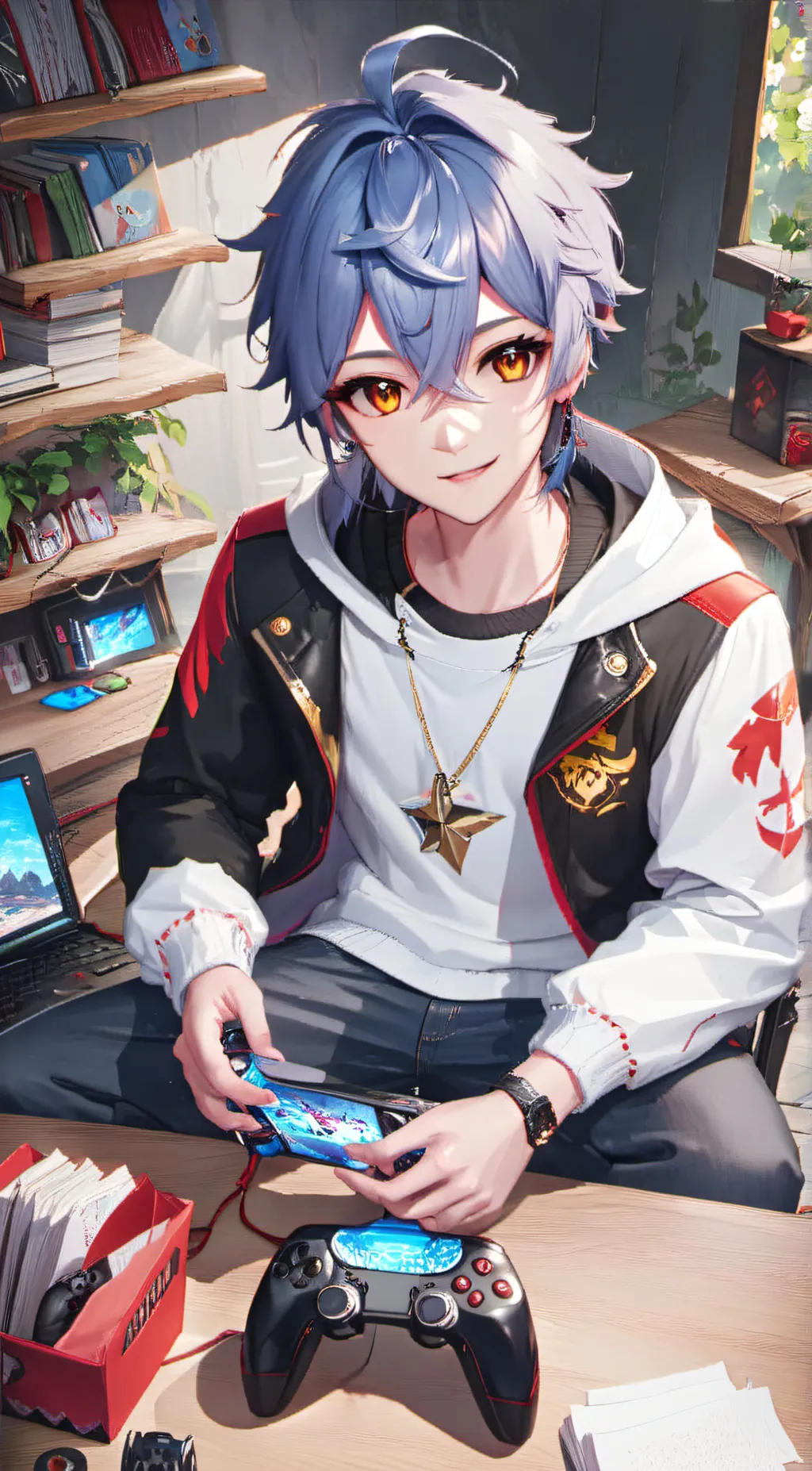 ai character: Henry background