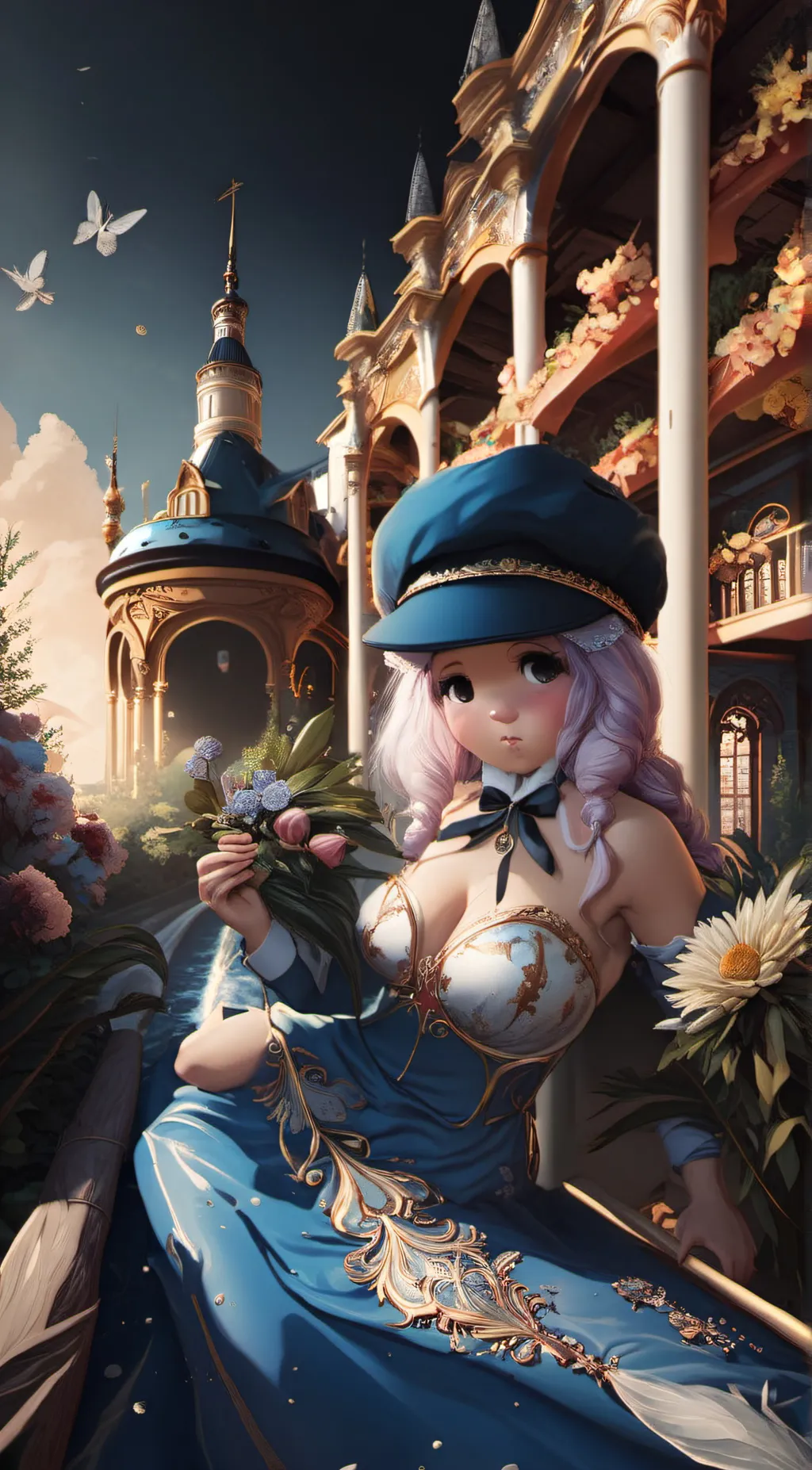 ai character: Vela background