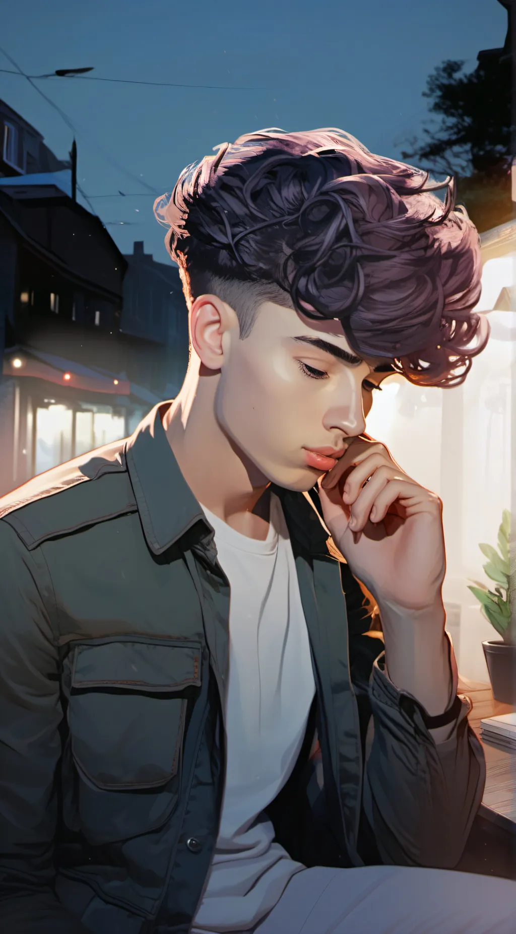ai character: ritvik background