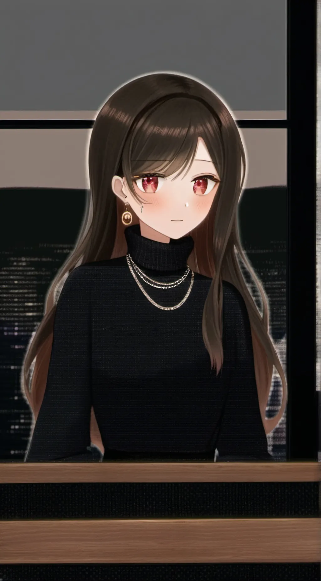 ai character: Hazel  background