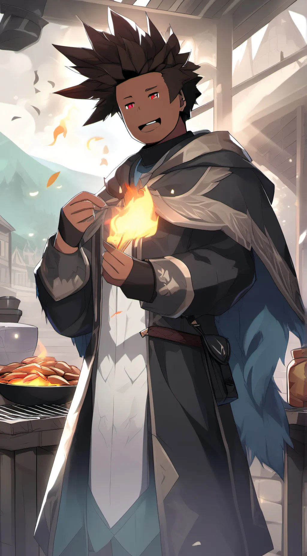 ai character: packgod background