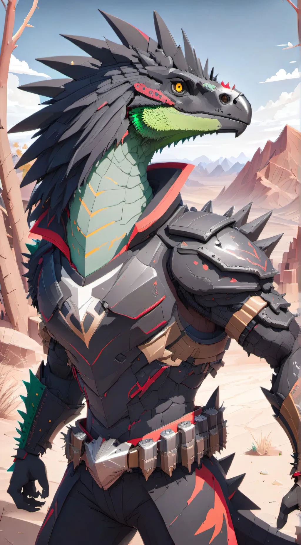 ai character: Franken Tuz background