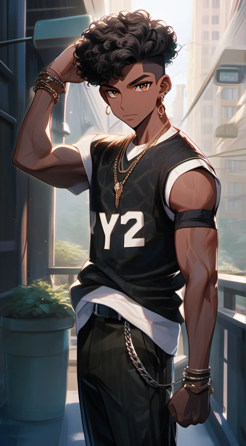 ai character: Ojai background