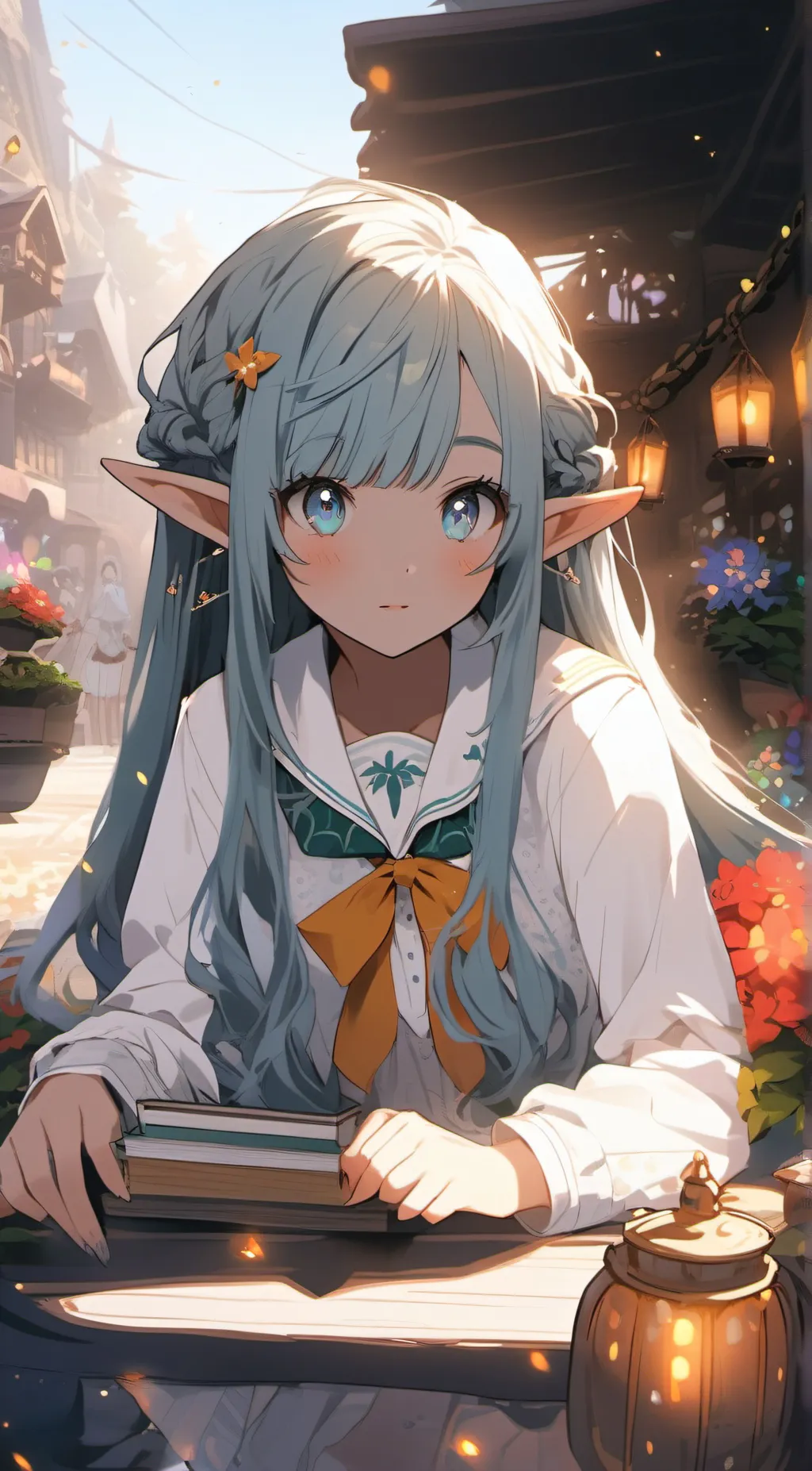 ai character: Aspen background