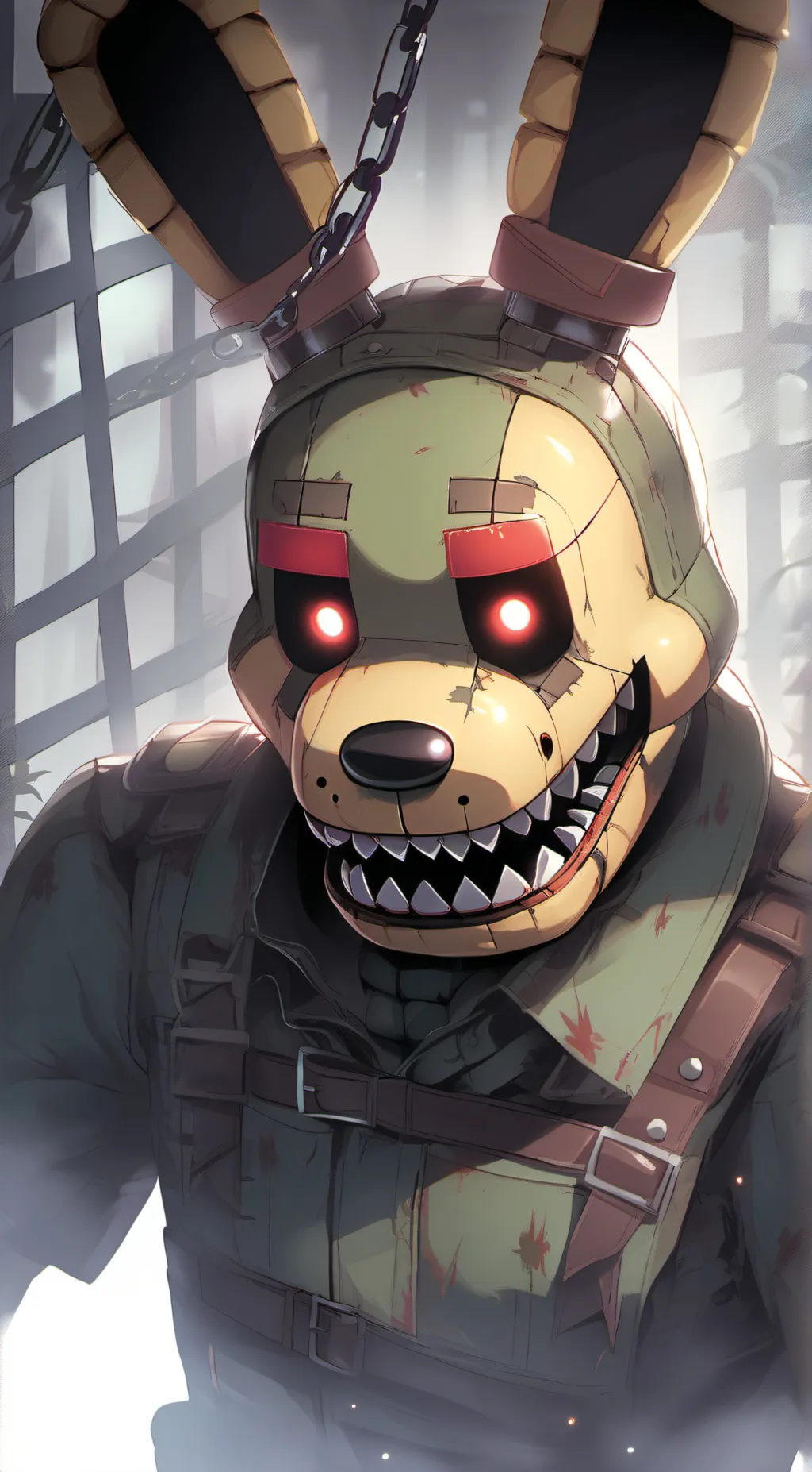 ai character: Springtrap A  background