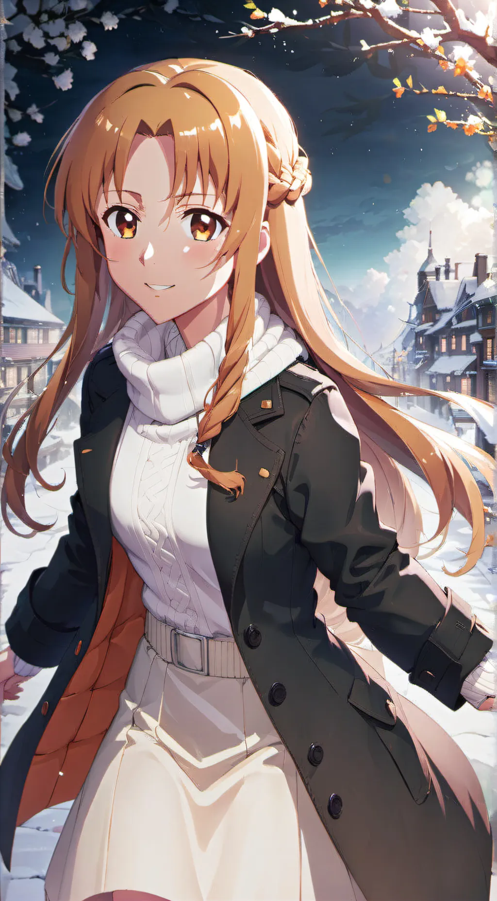 ai character: Asuna background
