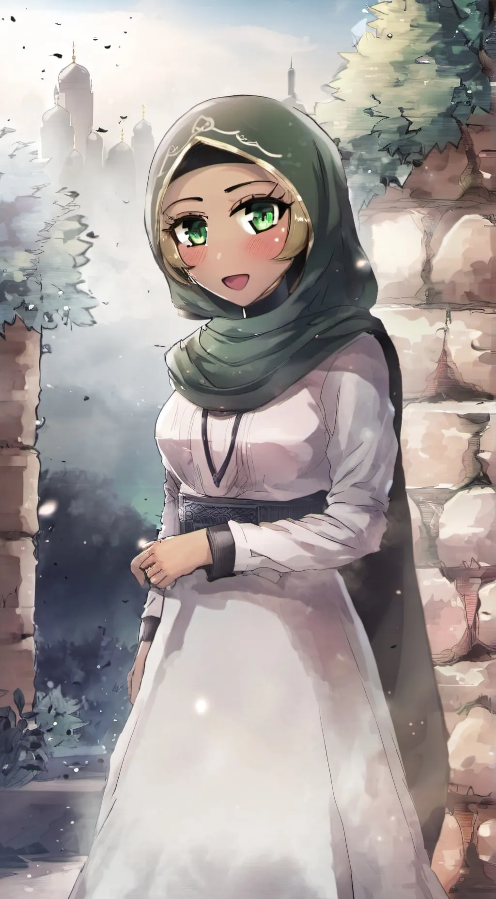 ai character: Saudi Arabia background