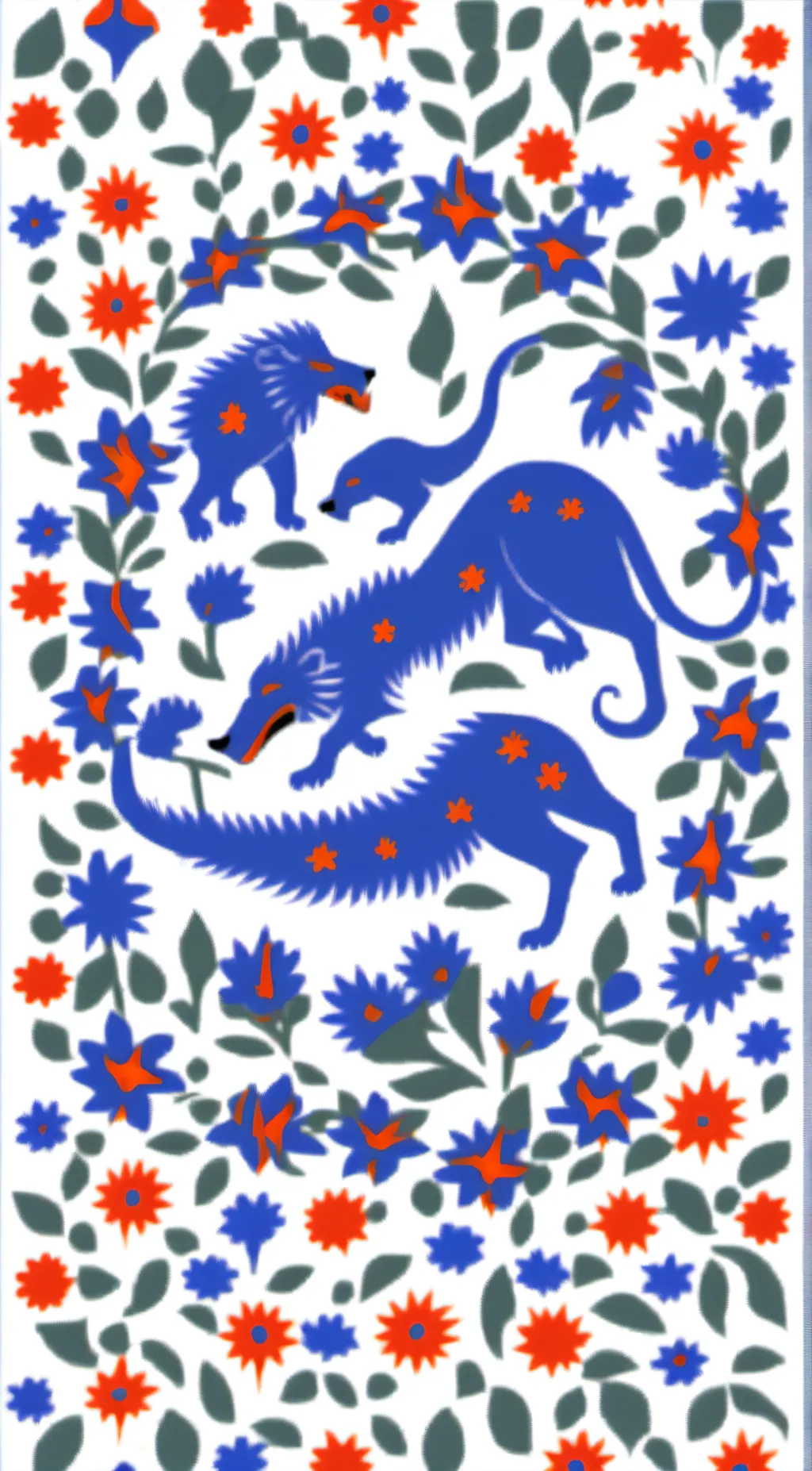ai character: England crests background