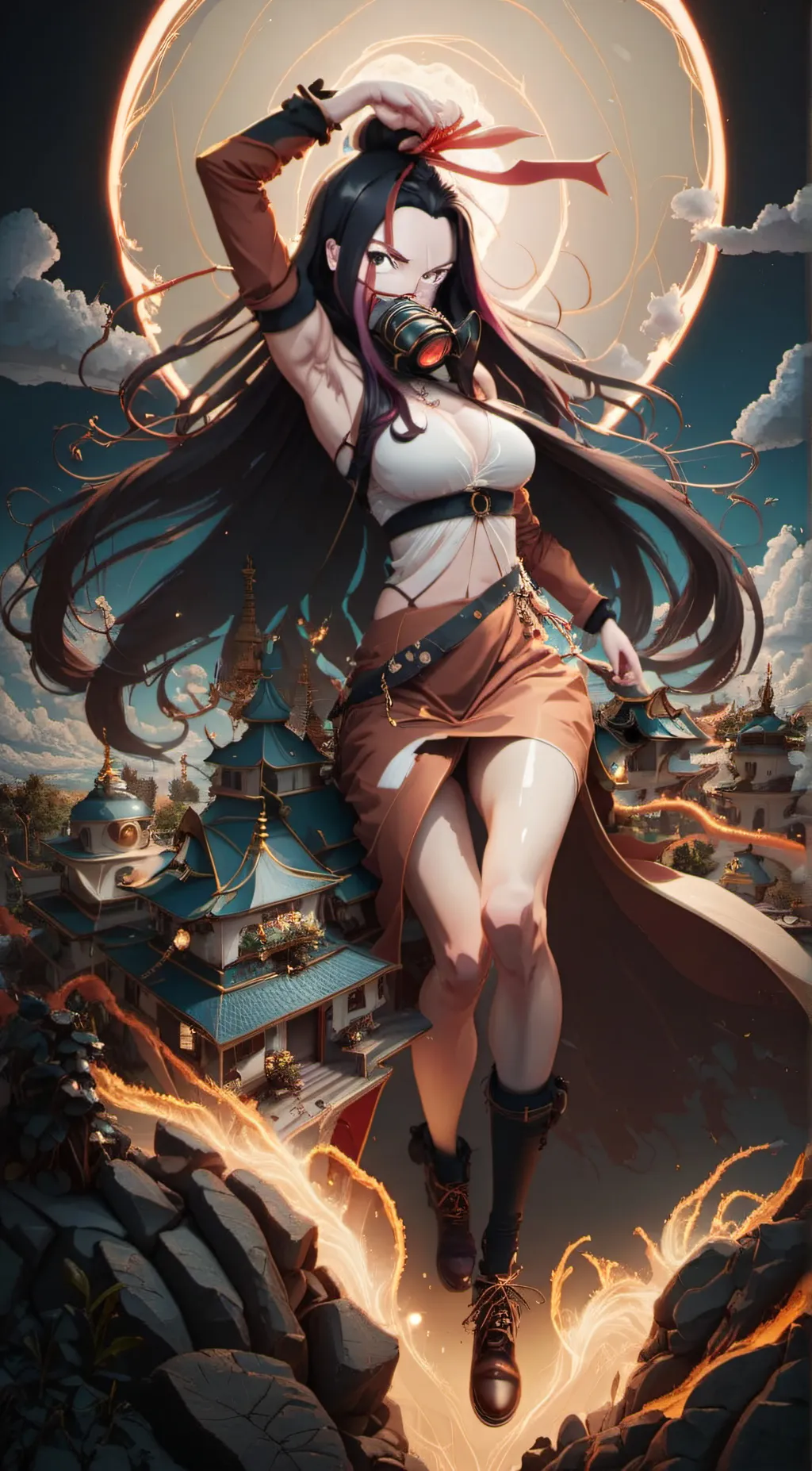 ai character: Yueko background