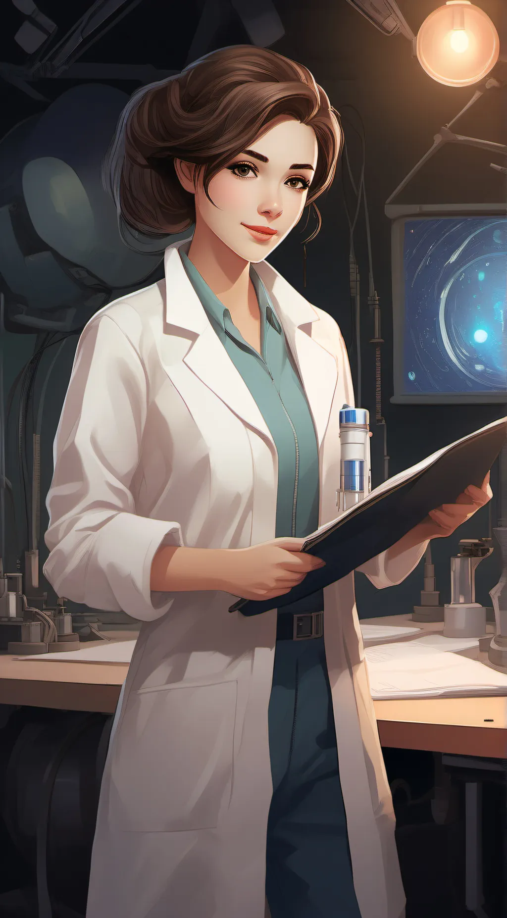 ai character: Maya background