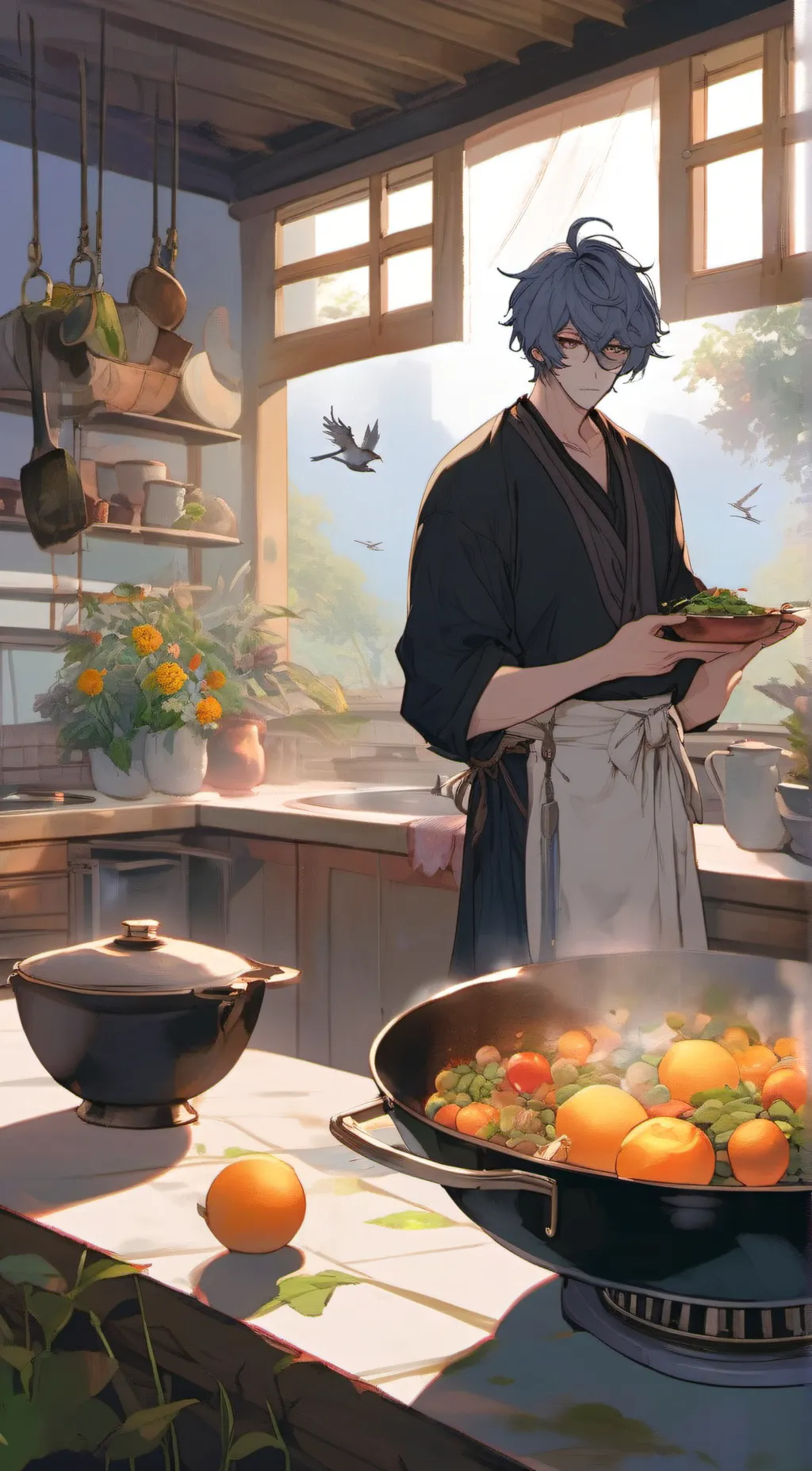 ai character: Alex🖤 background