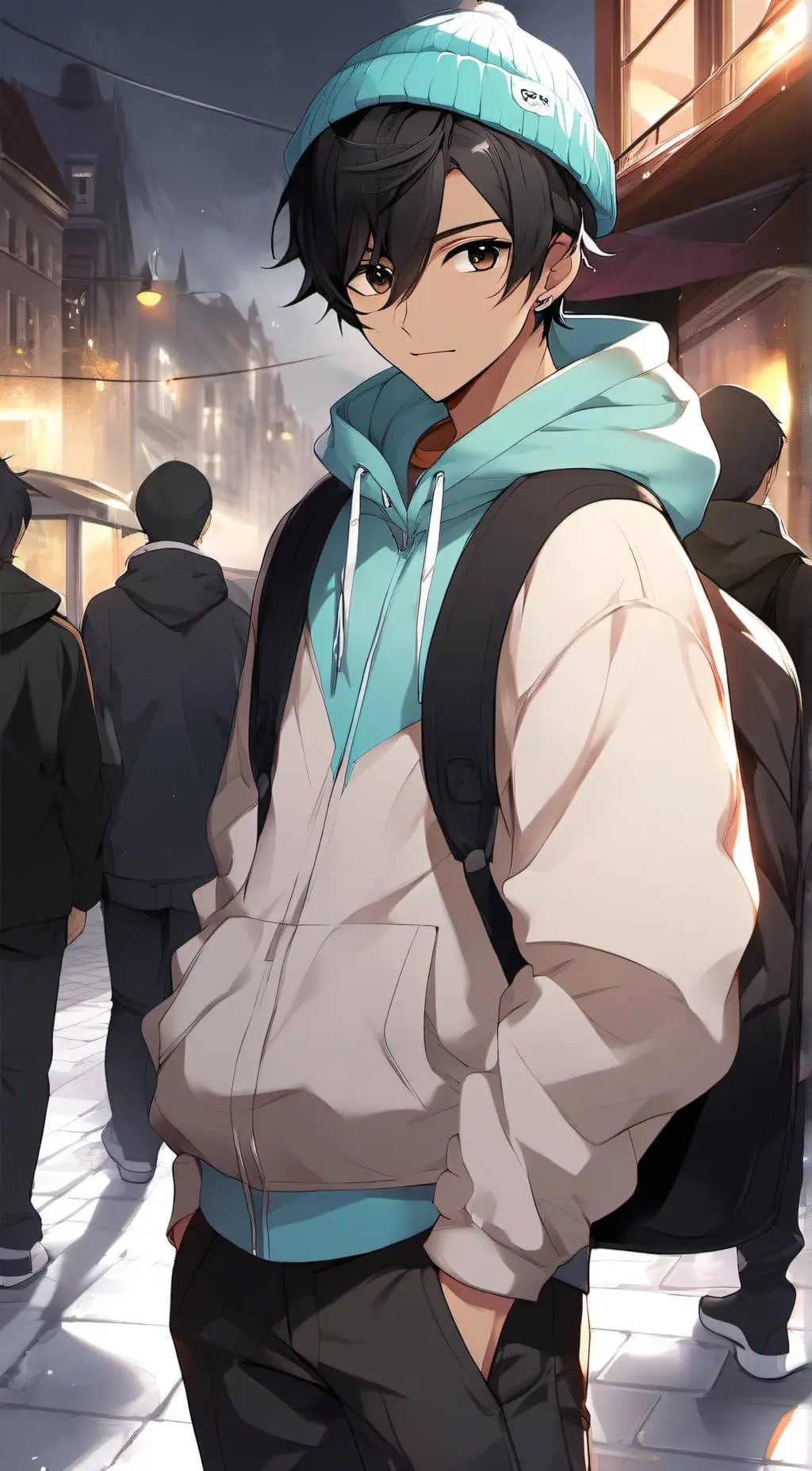 ai character: skeppy background