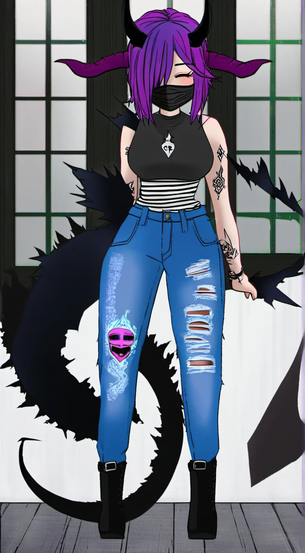 ai character: Scxr (remake) background