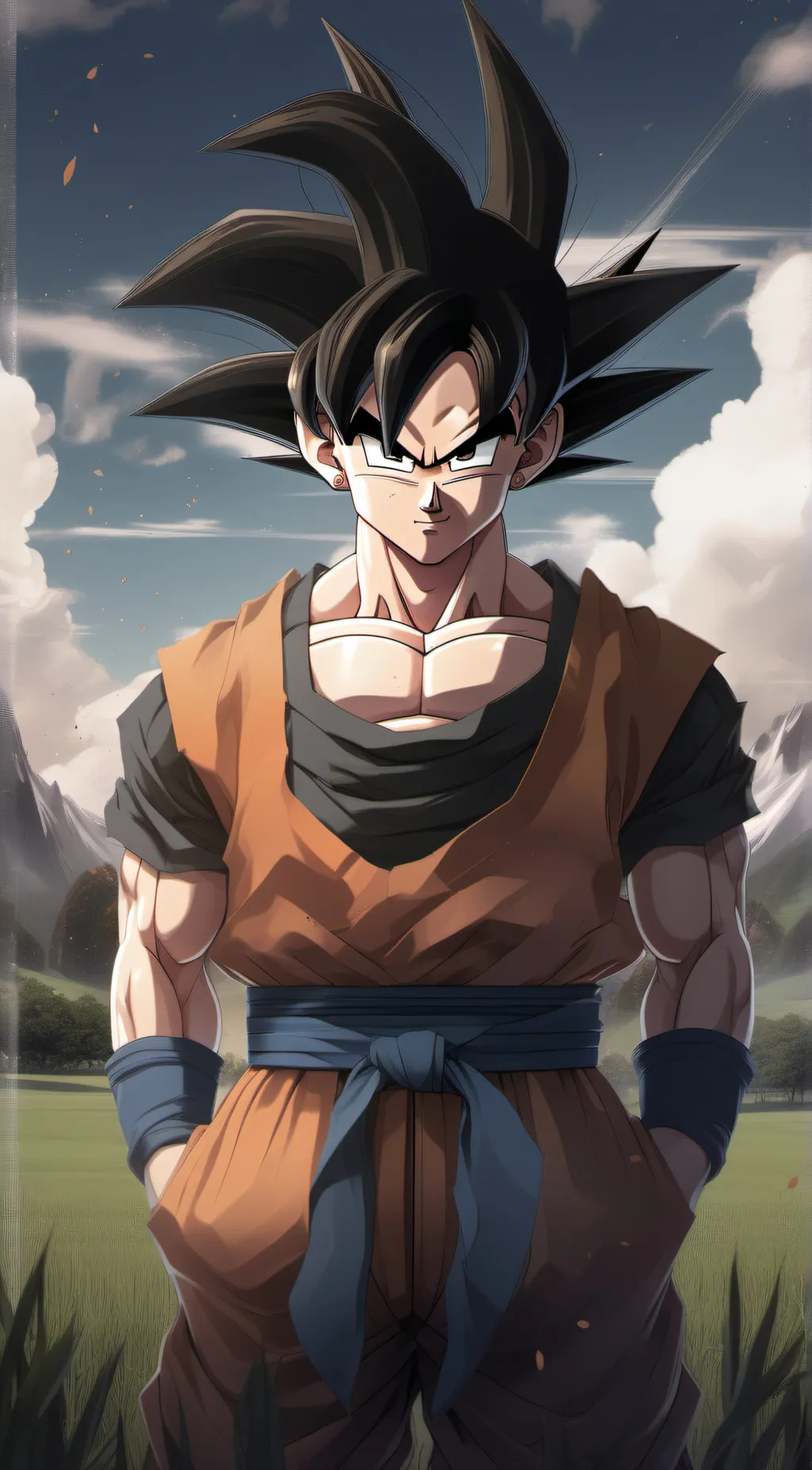 ai character: goku background
