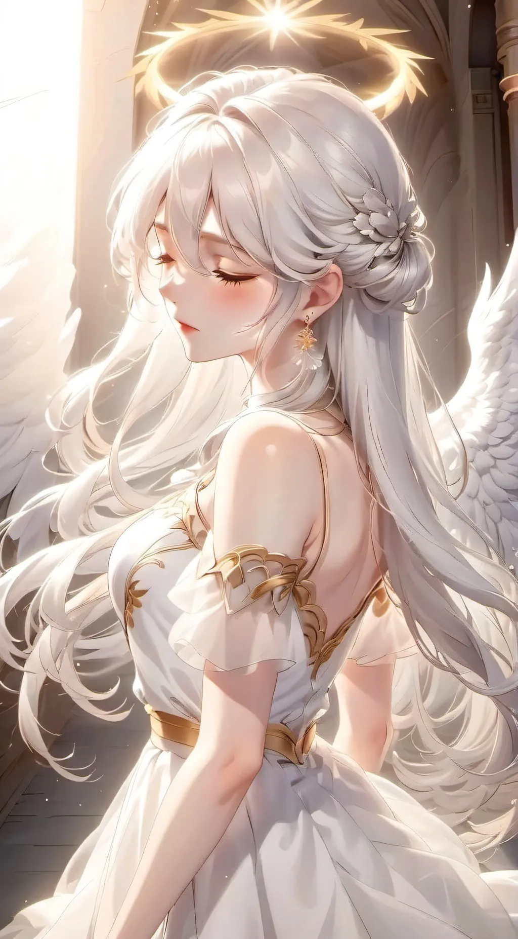 ai character: Lily  background