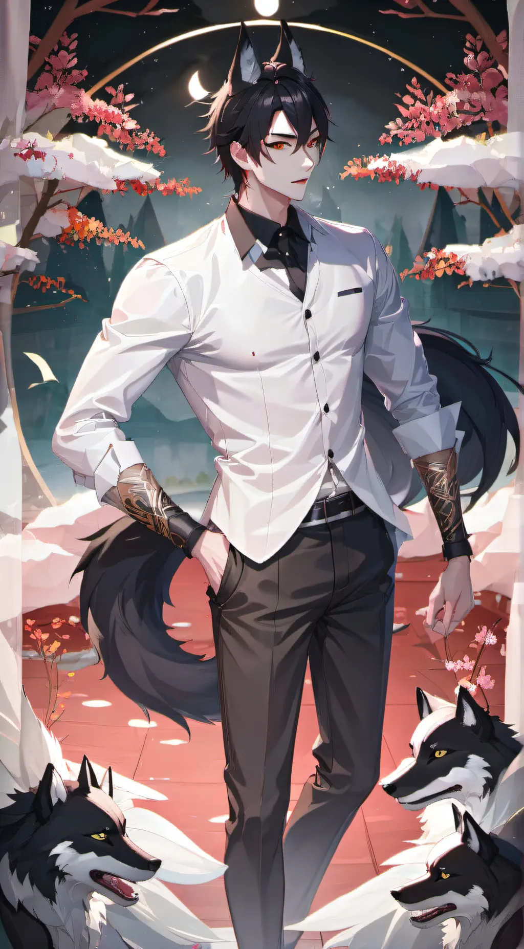 ai character: Levi background