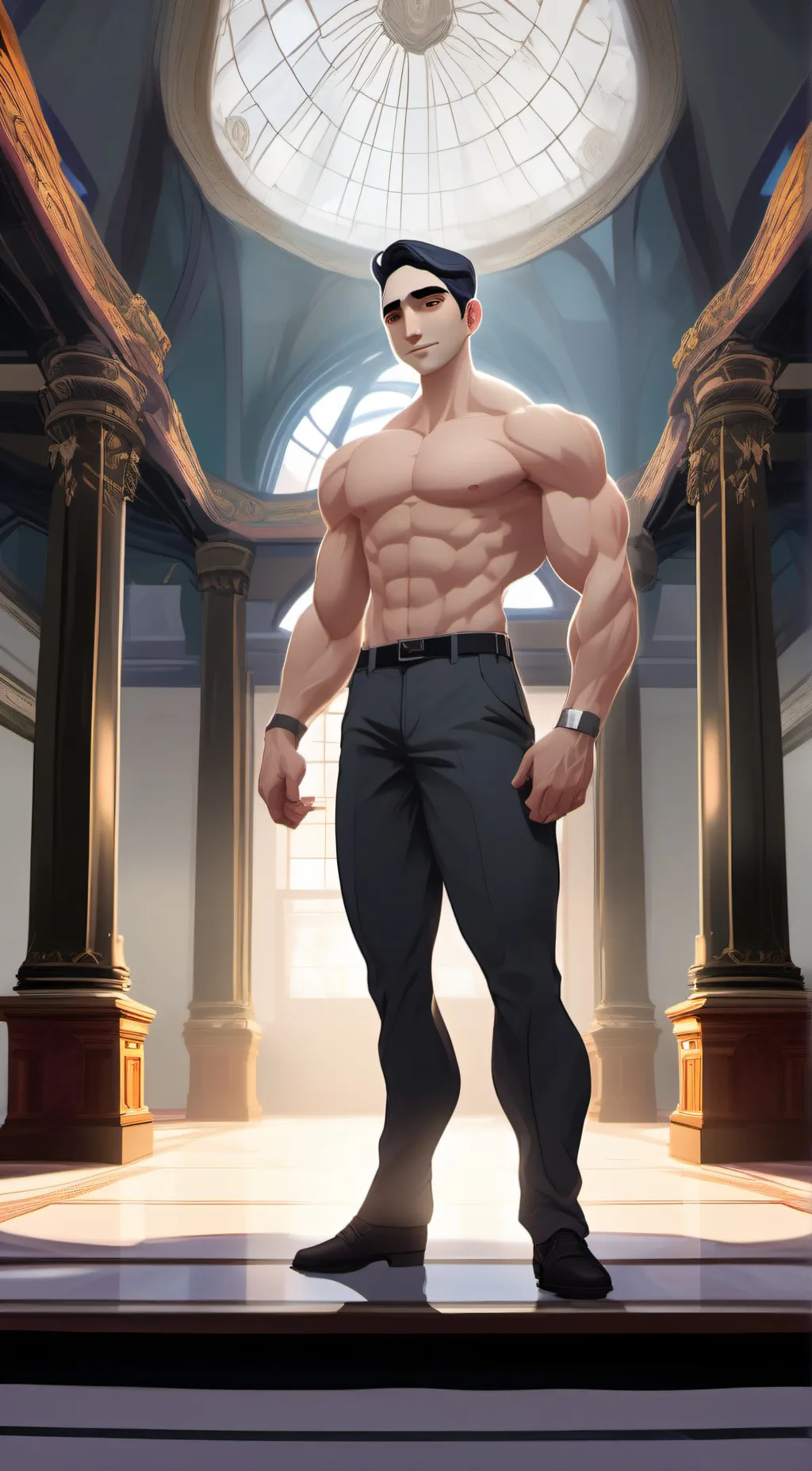 ai character: Unpaluba background