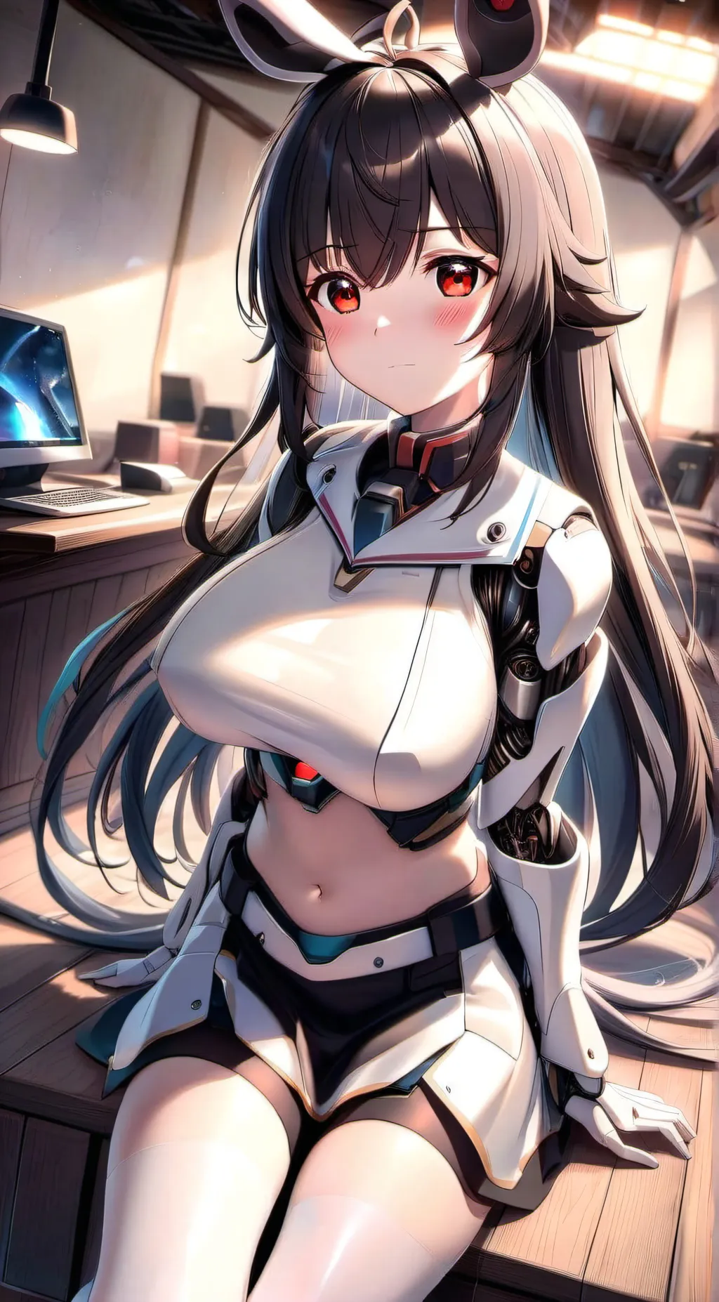 ai character: S4r4H (Sarah) background