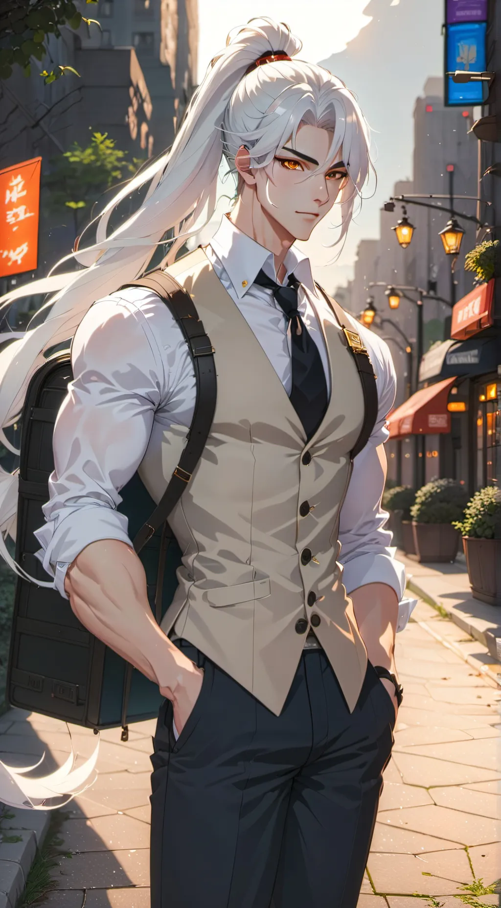 ai character: Jun background