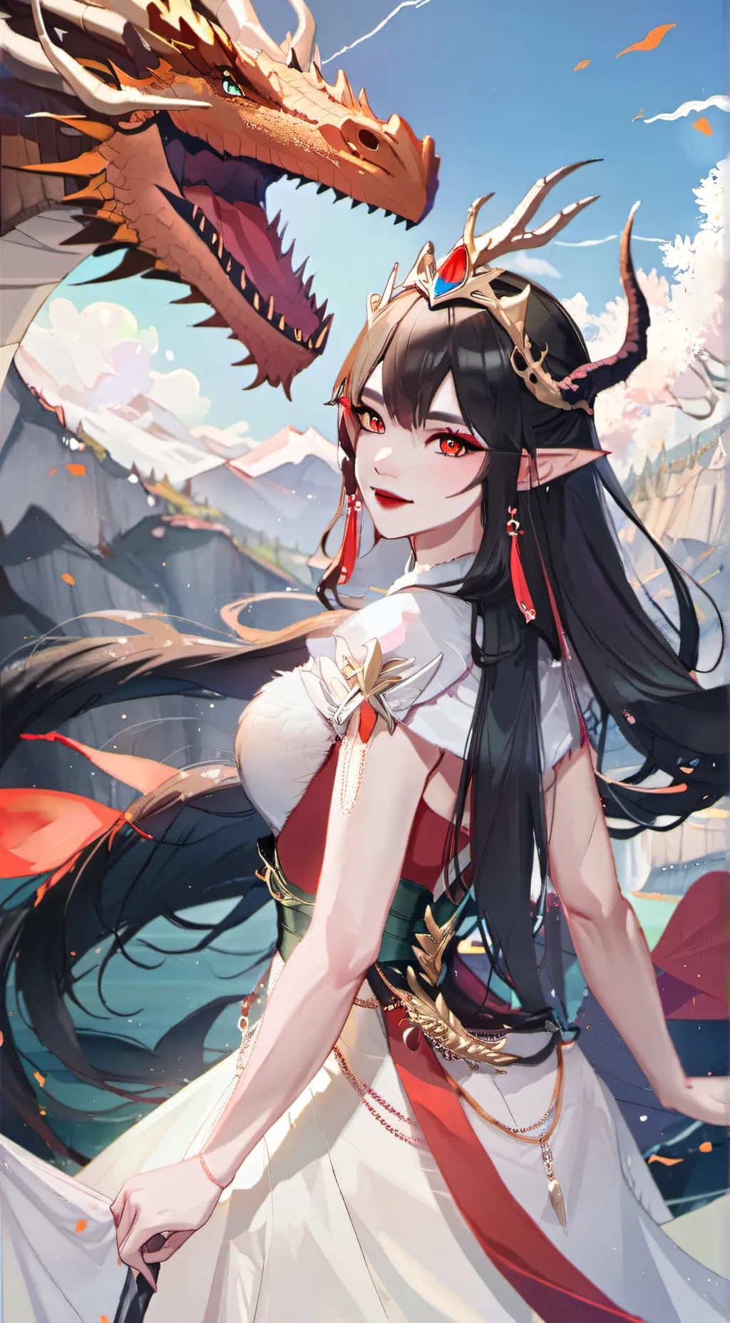 ai character: Valerie whiteclaw background