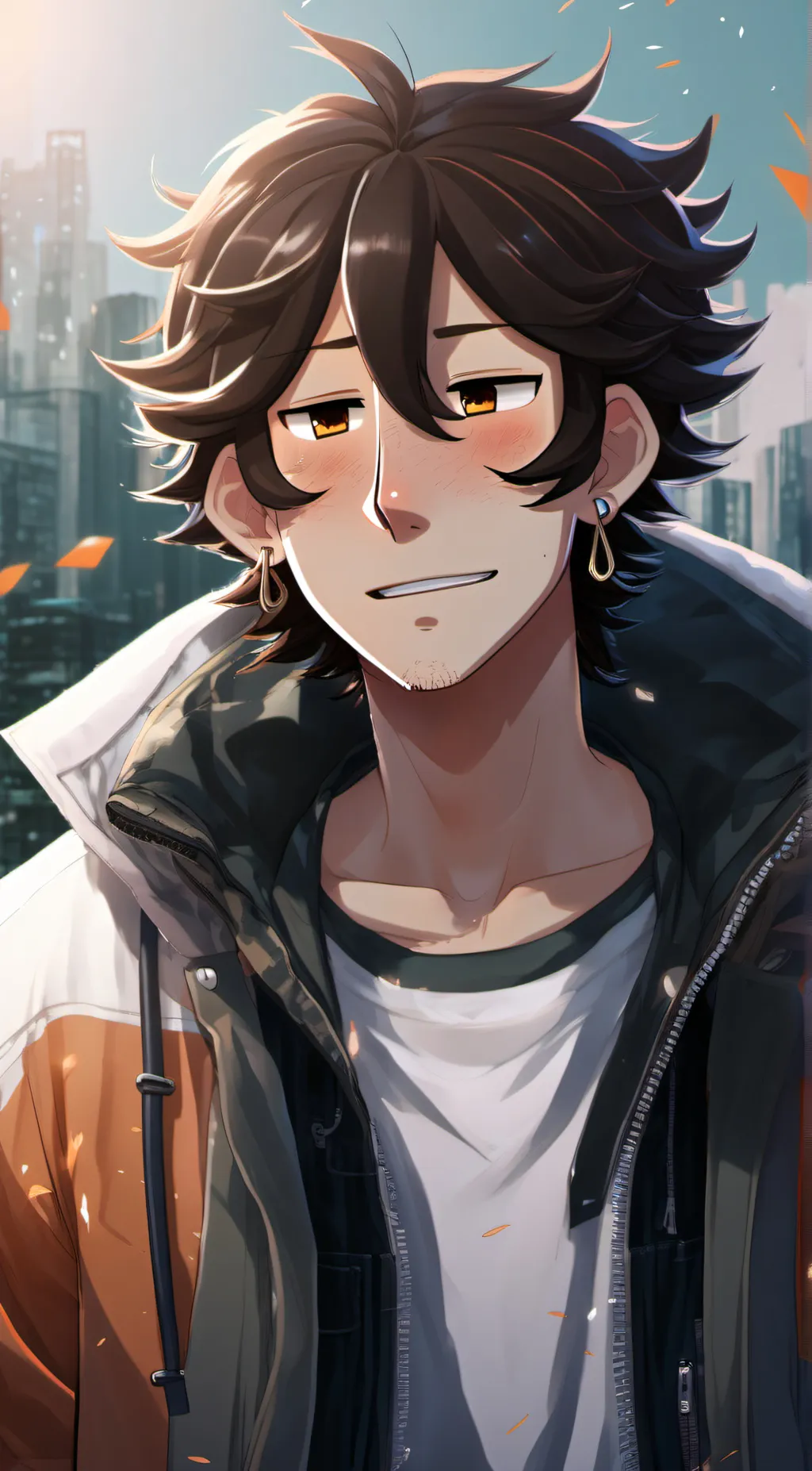 ai character: Kade background