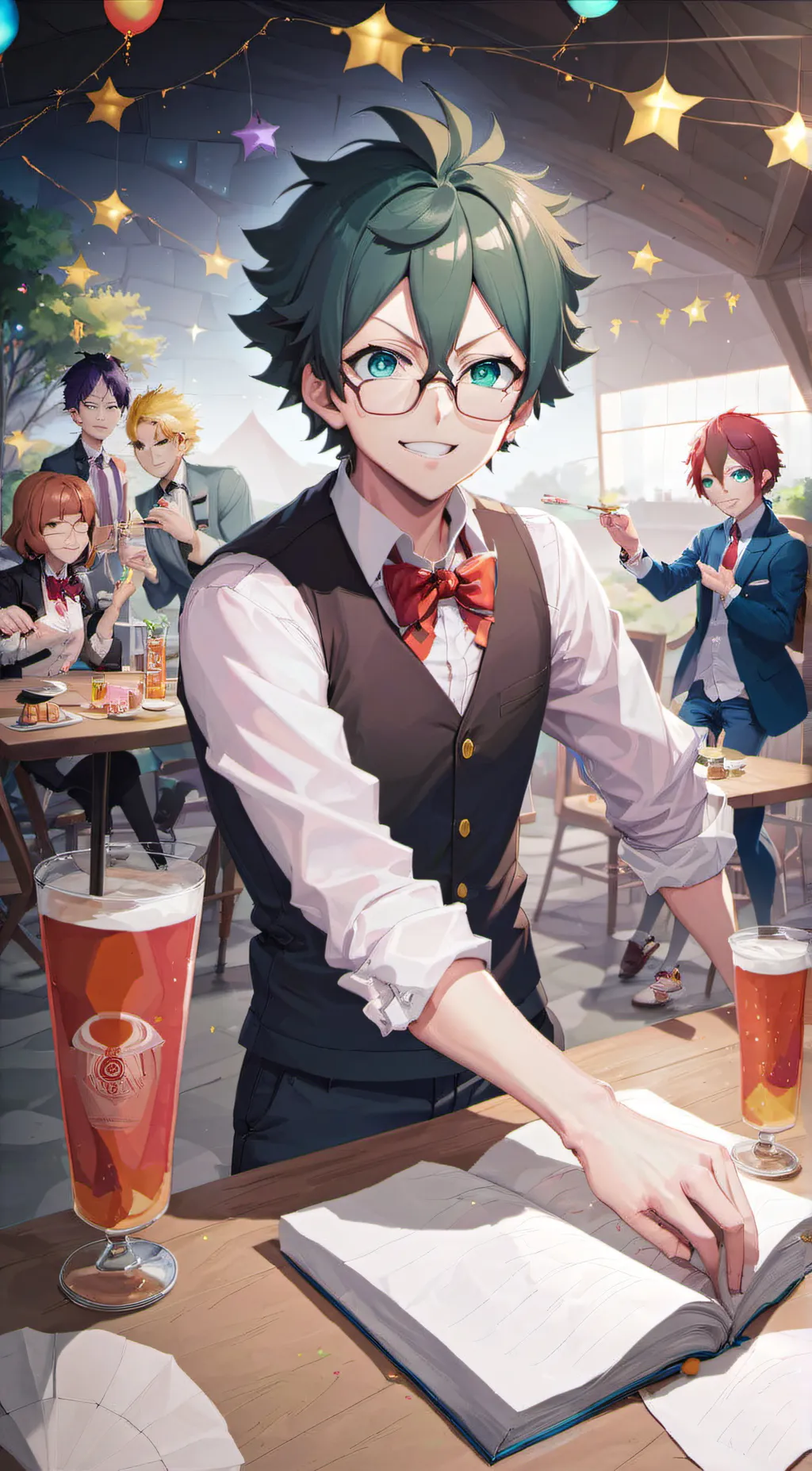 ai character: 1-A background
