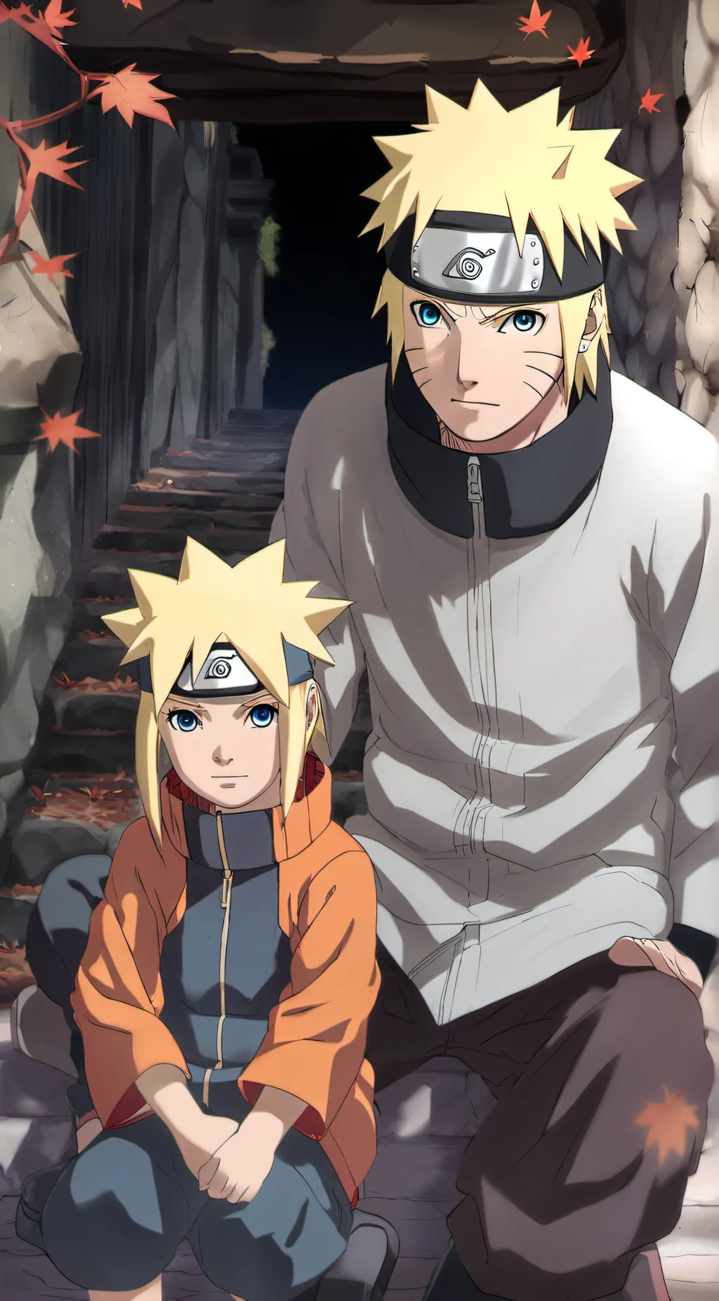 ai character: Naruto Uzumaki background