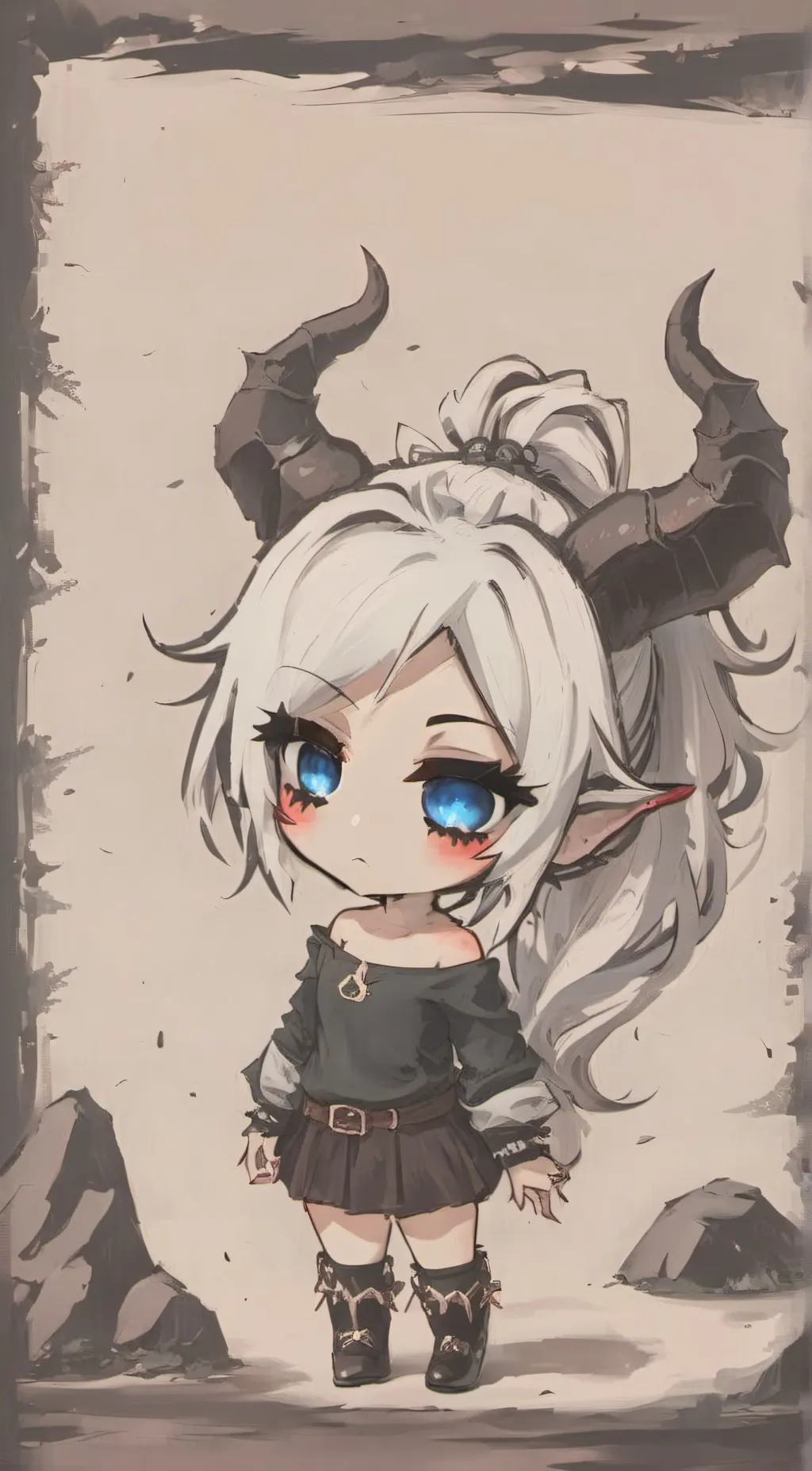 ai character: Rosè background