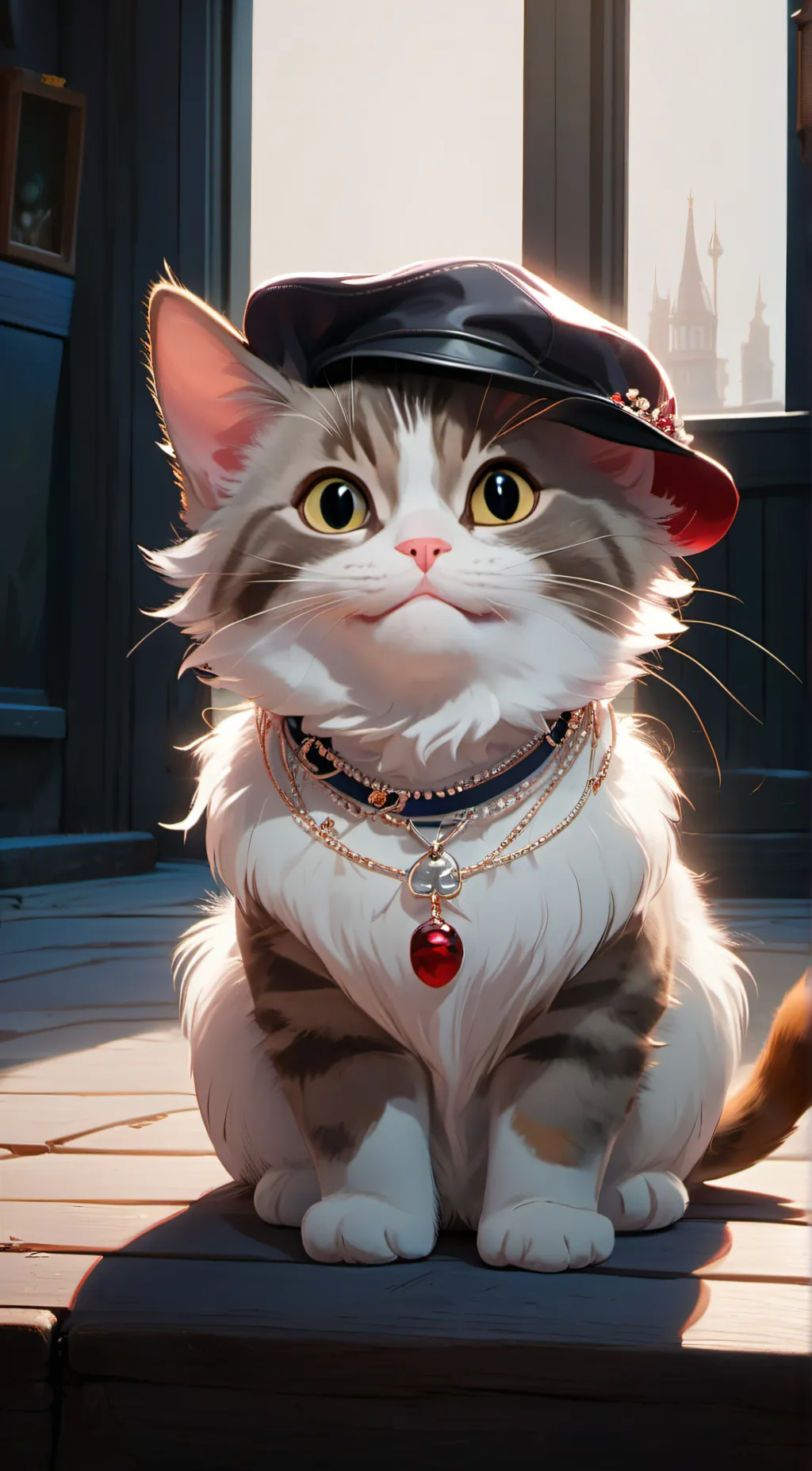 ai character: Kiki background