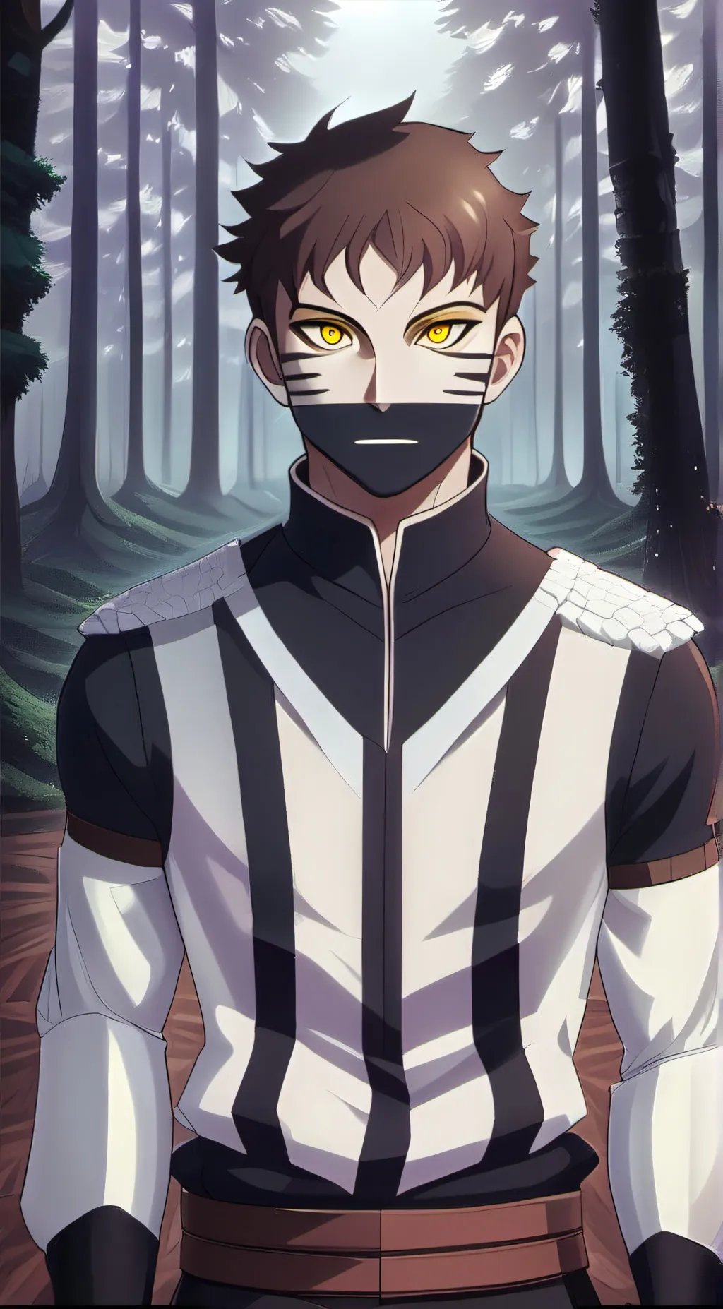 ai character: Damian  background