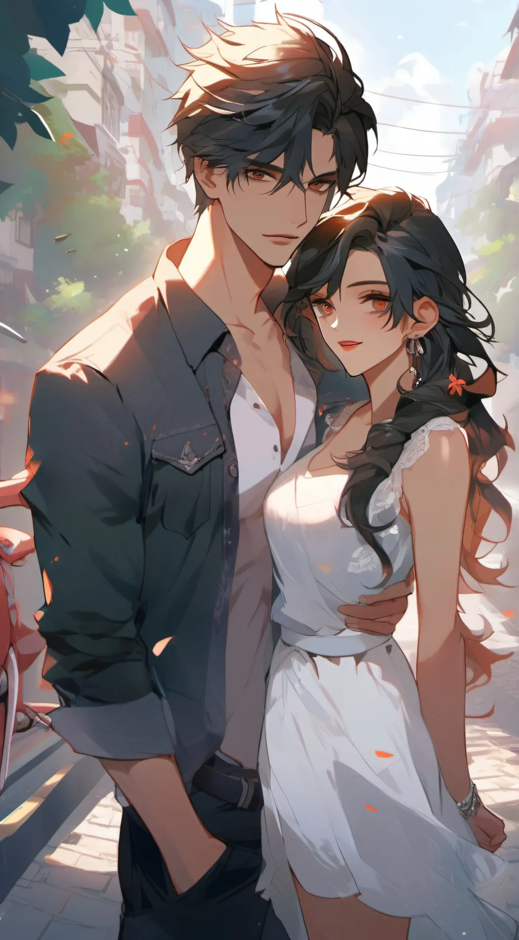 ai character: kayden background