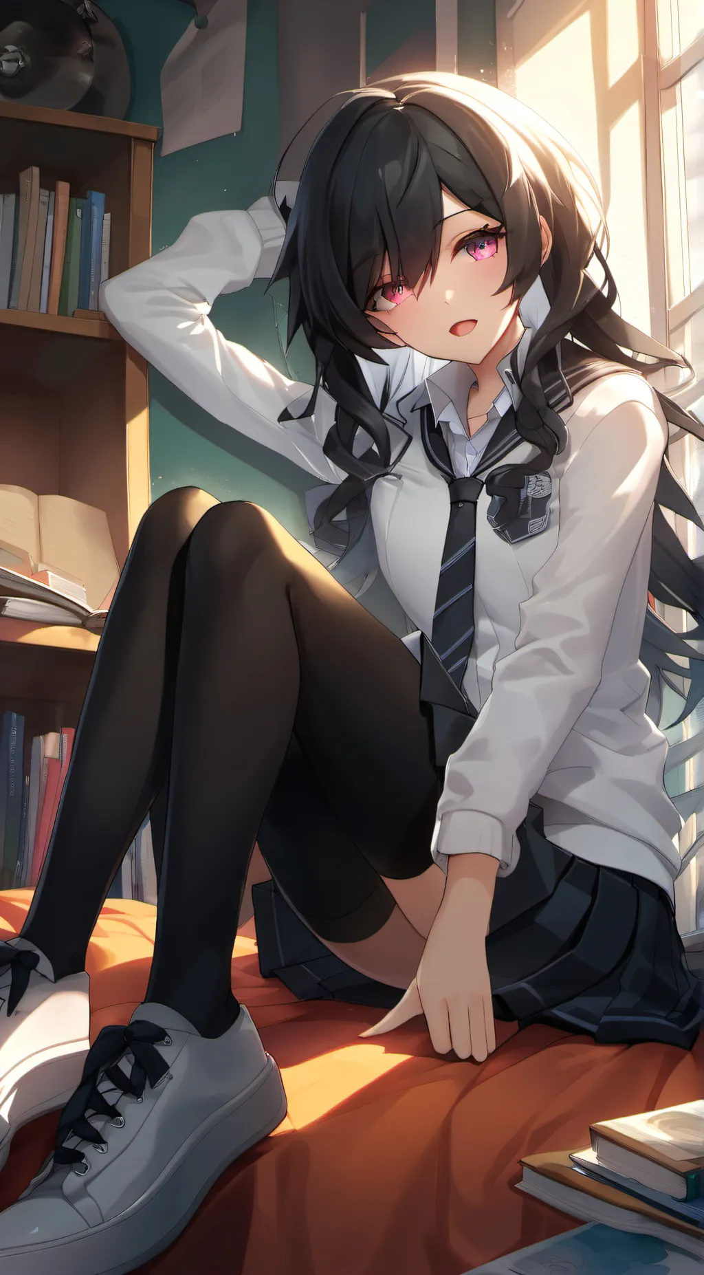 ai character: Laurenly  background