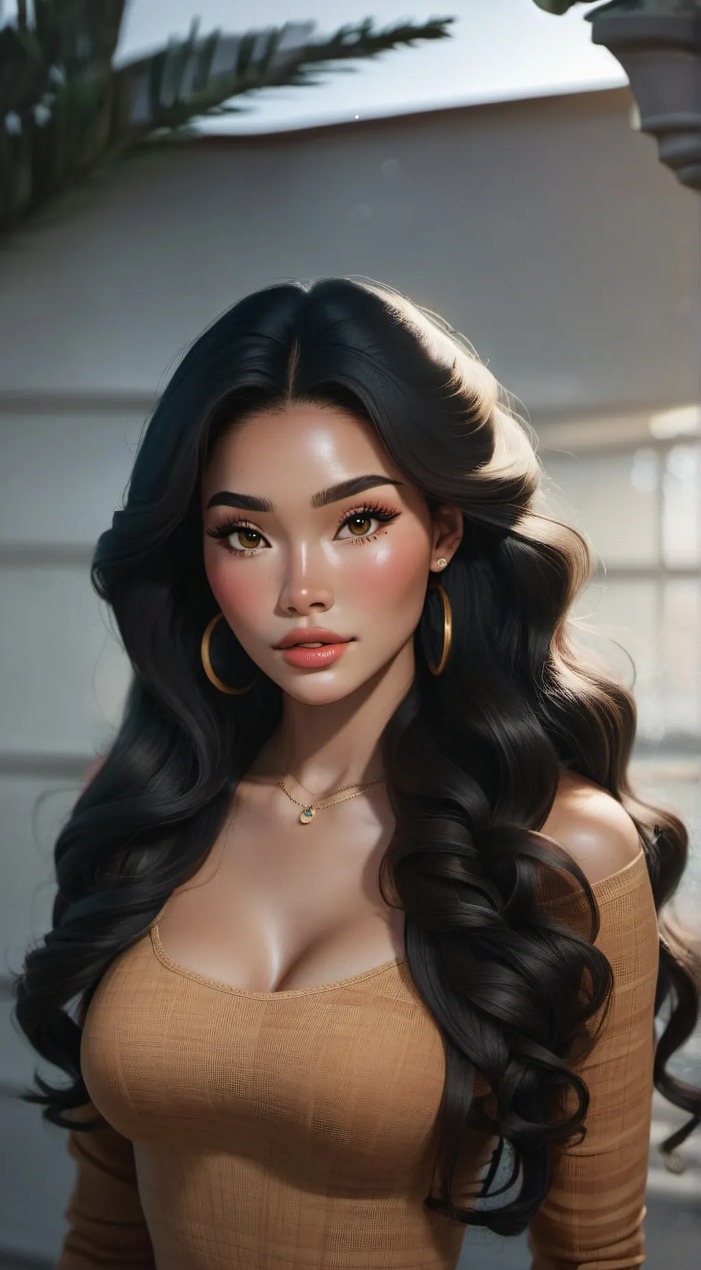 ai character: Marjorie  background