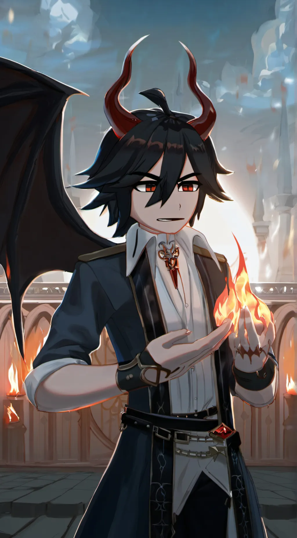 ai character: Prince Asch background
