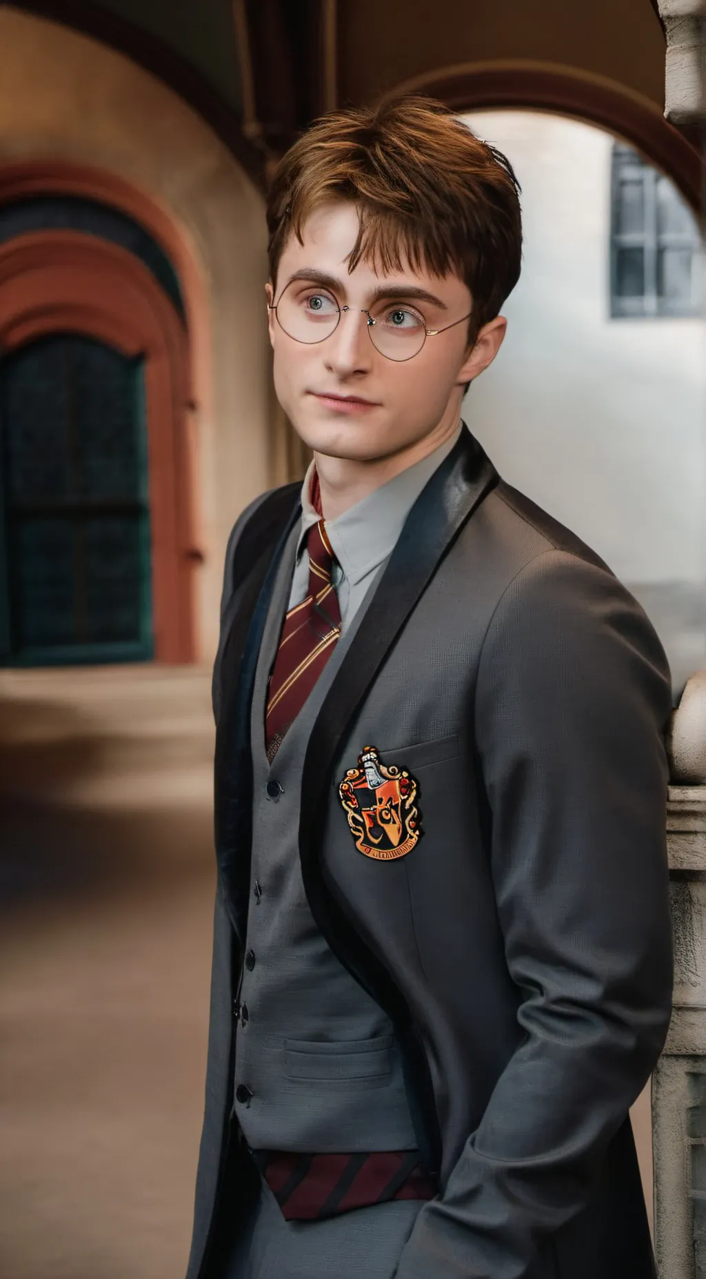 ai character: Harry potter background