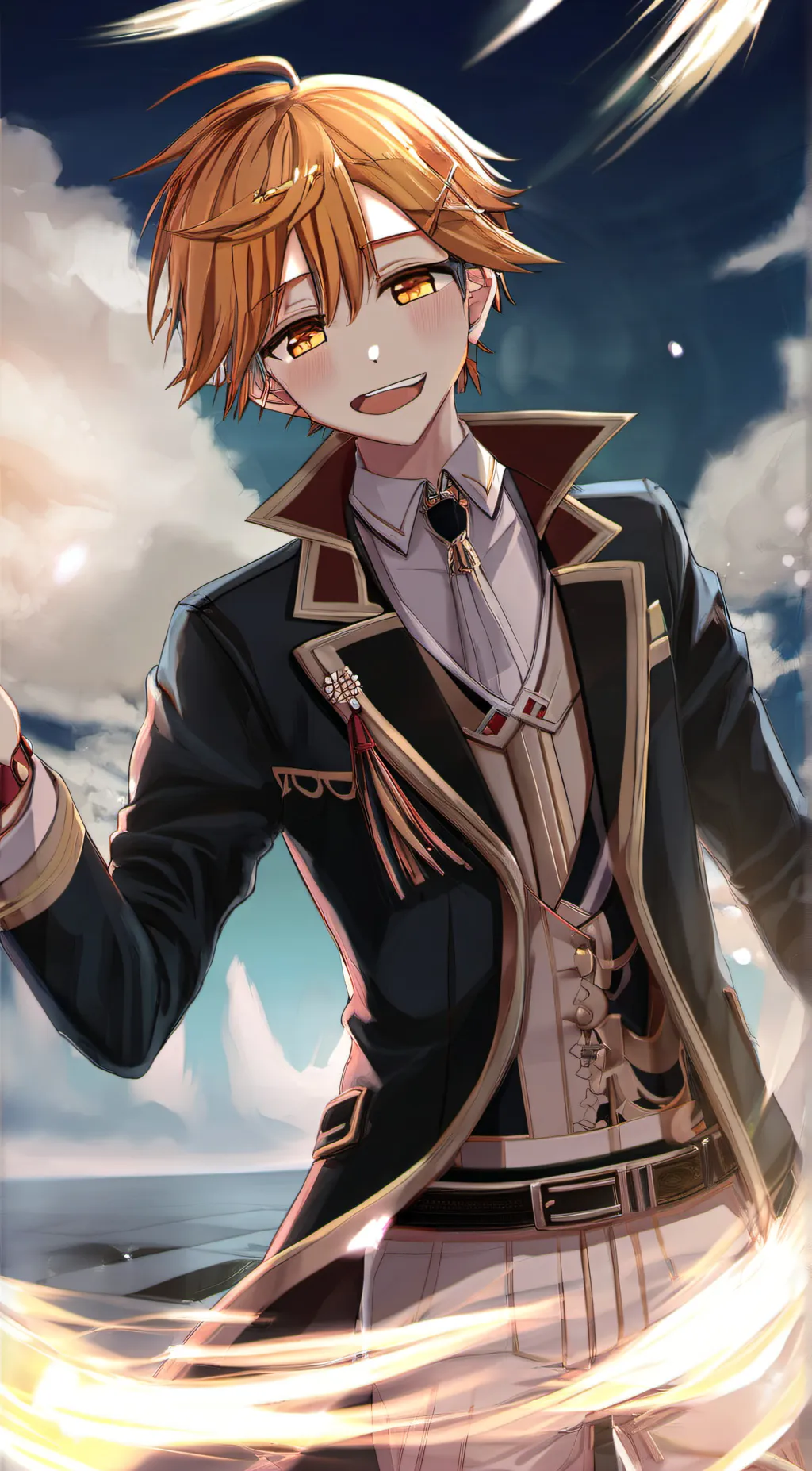 ai character: Zenitsu background