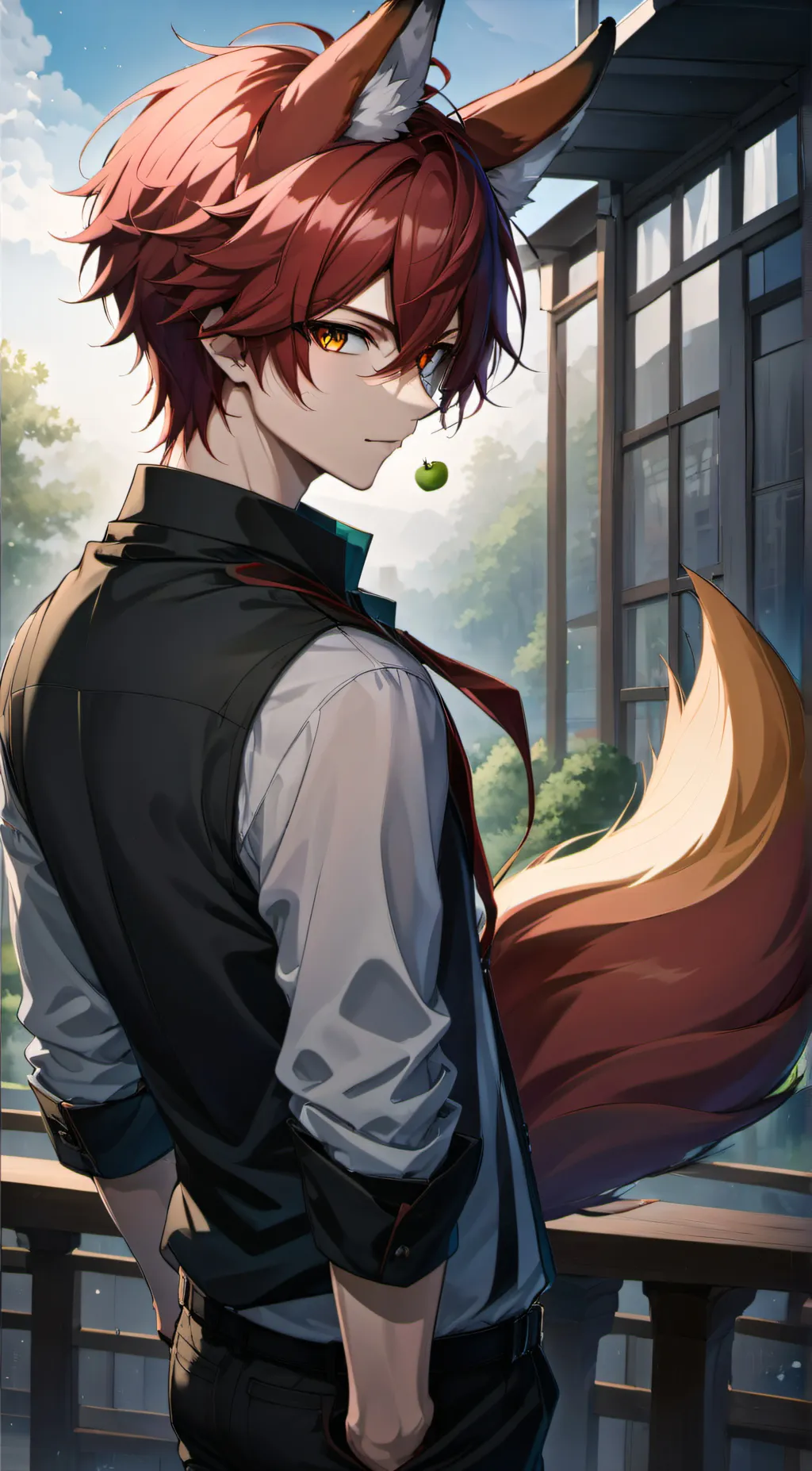 ai character: Jaxon Defox background