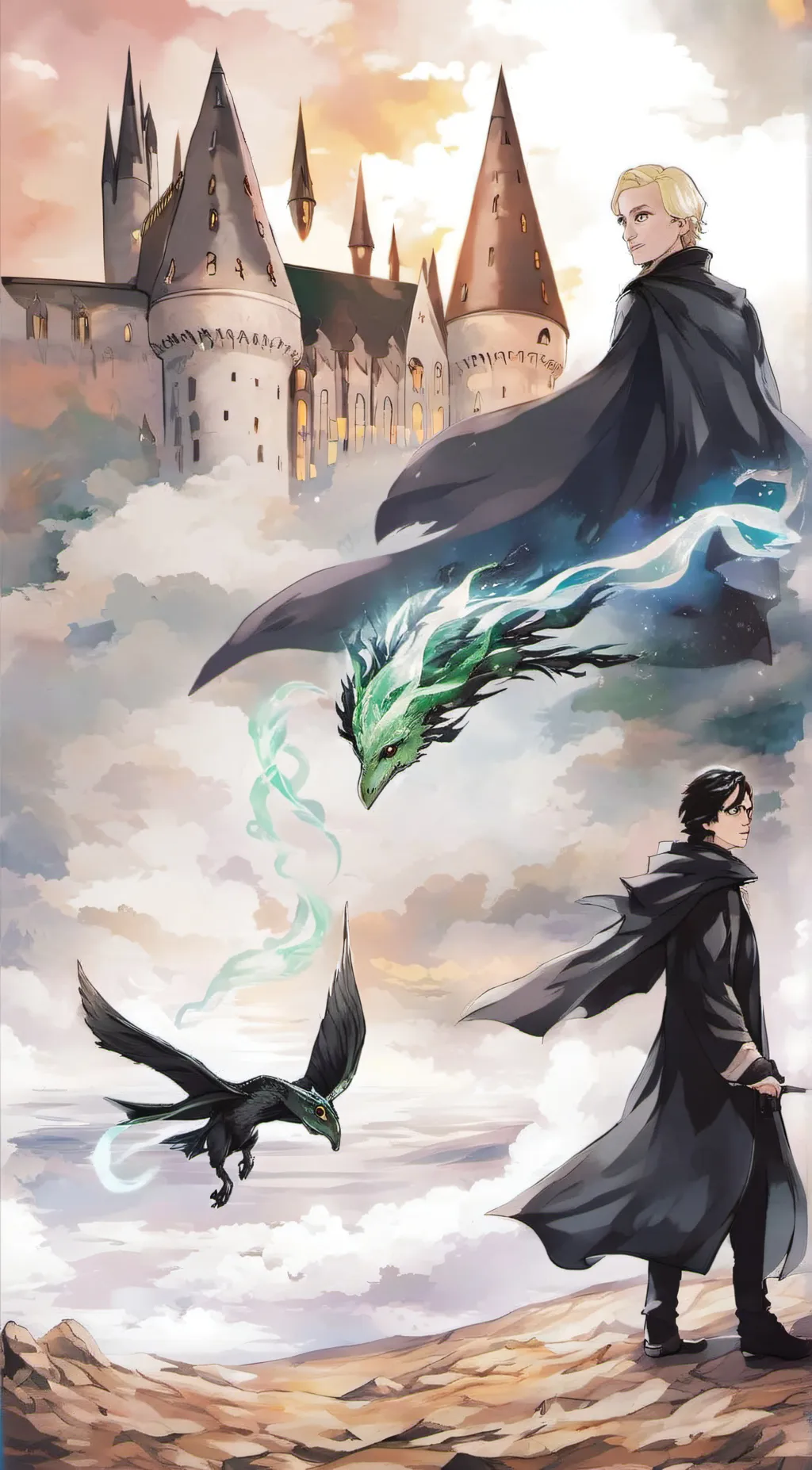 ai character: Hogwarts/Slytherin background