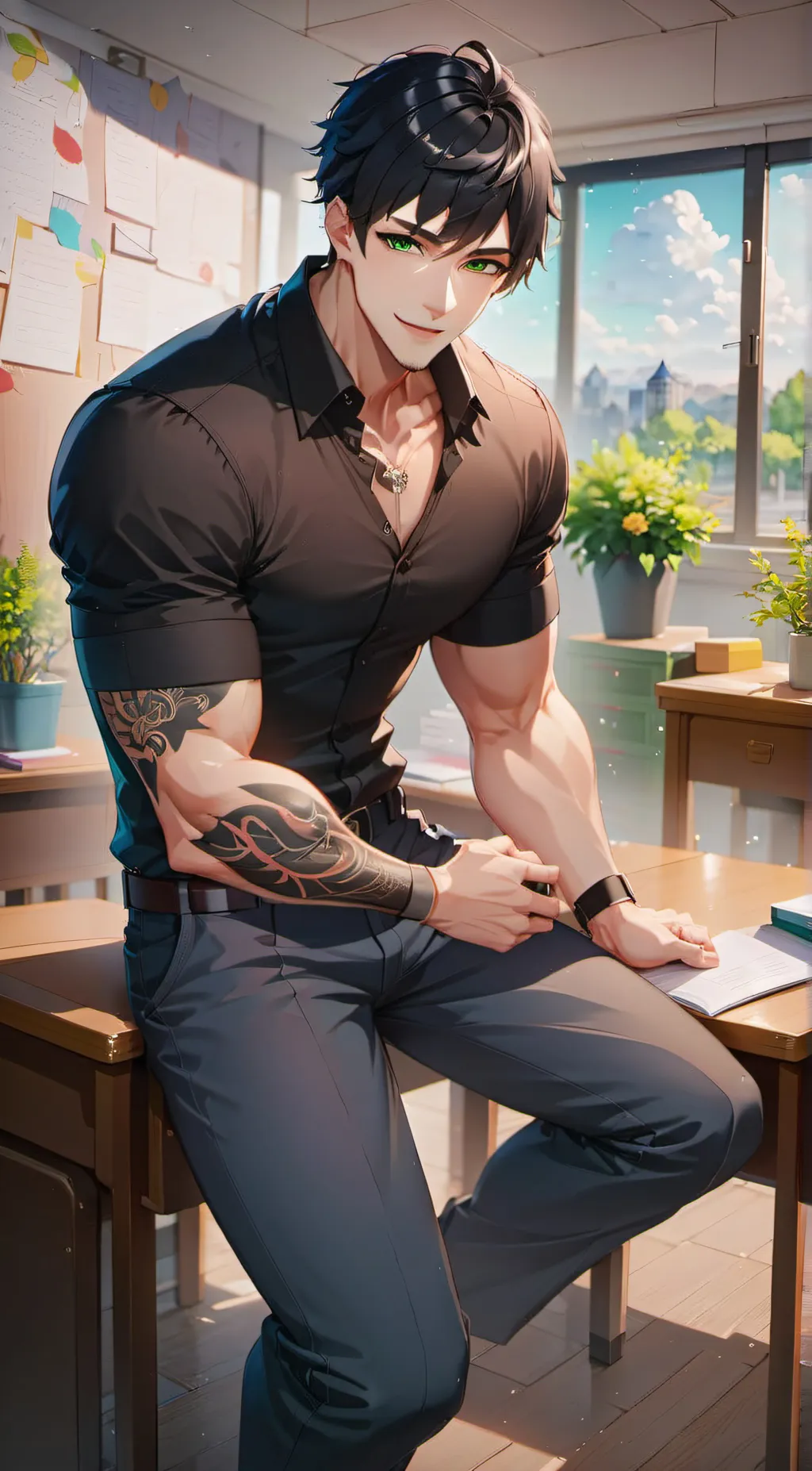 ai character: Mr. Richard Addams background