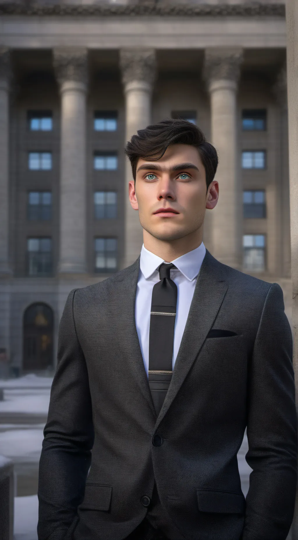 ai character: Tommy Shelby background